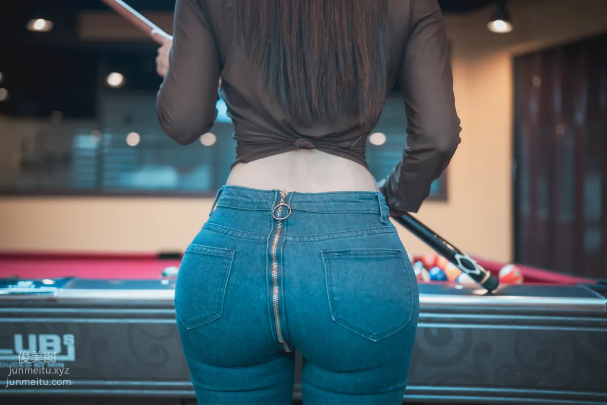 306.[DJAWA] ZziZzi - Billiards Girl[192P] 30