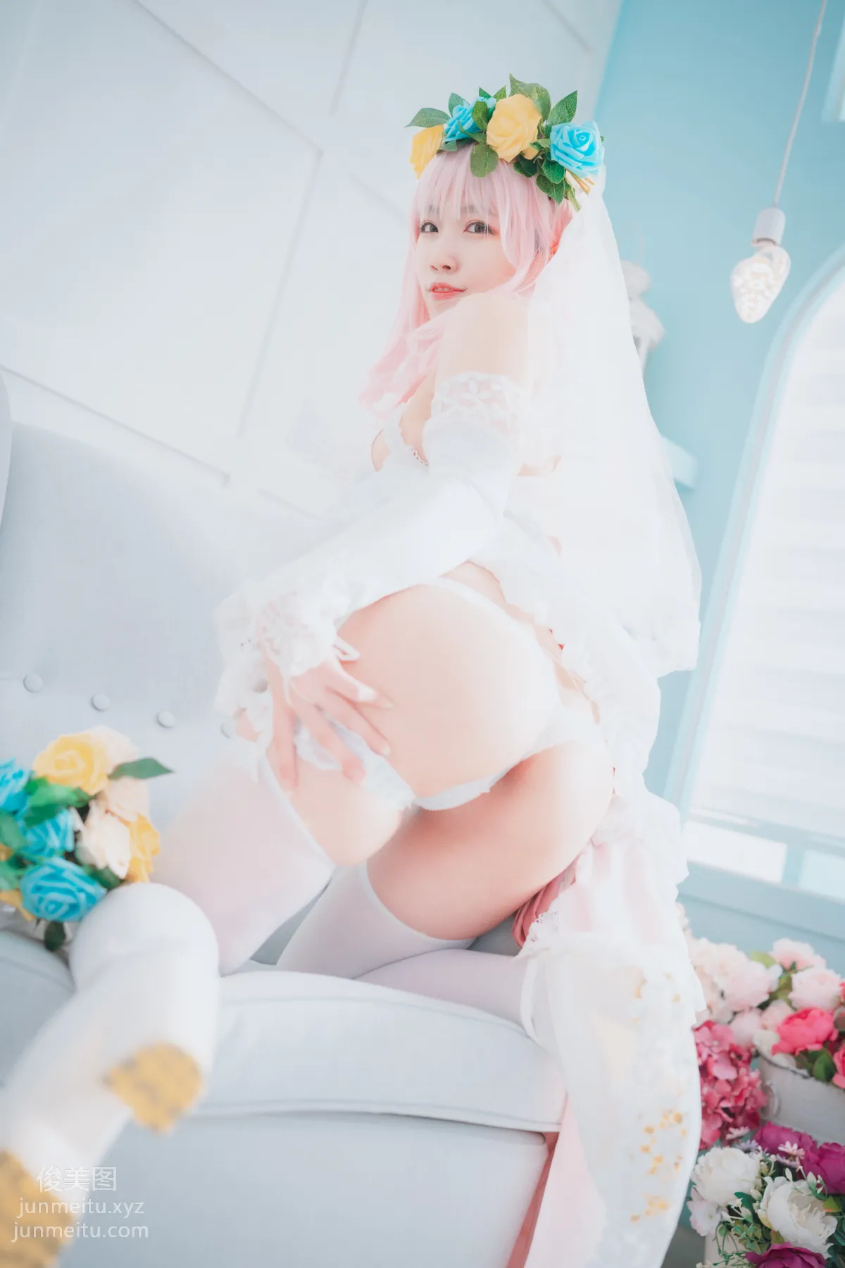 316.DJAWA Photo – Myaron - Super Sonico White Wedding[25P] 2