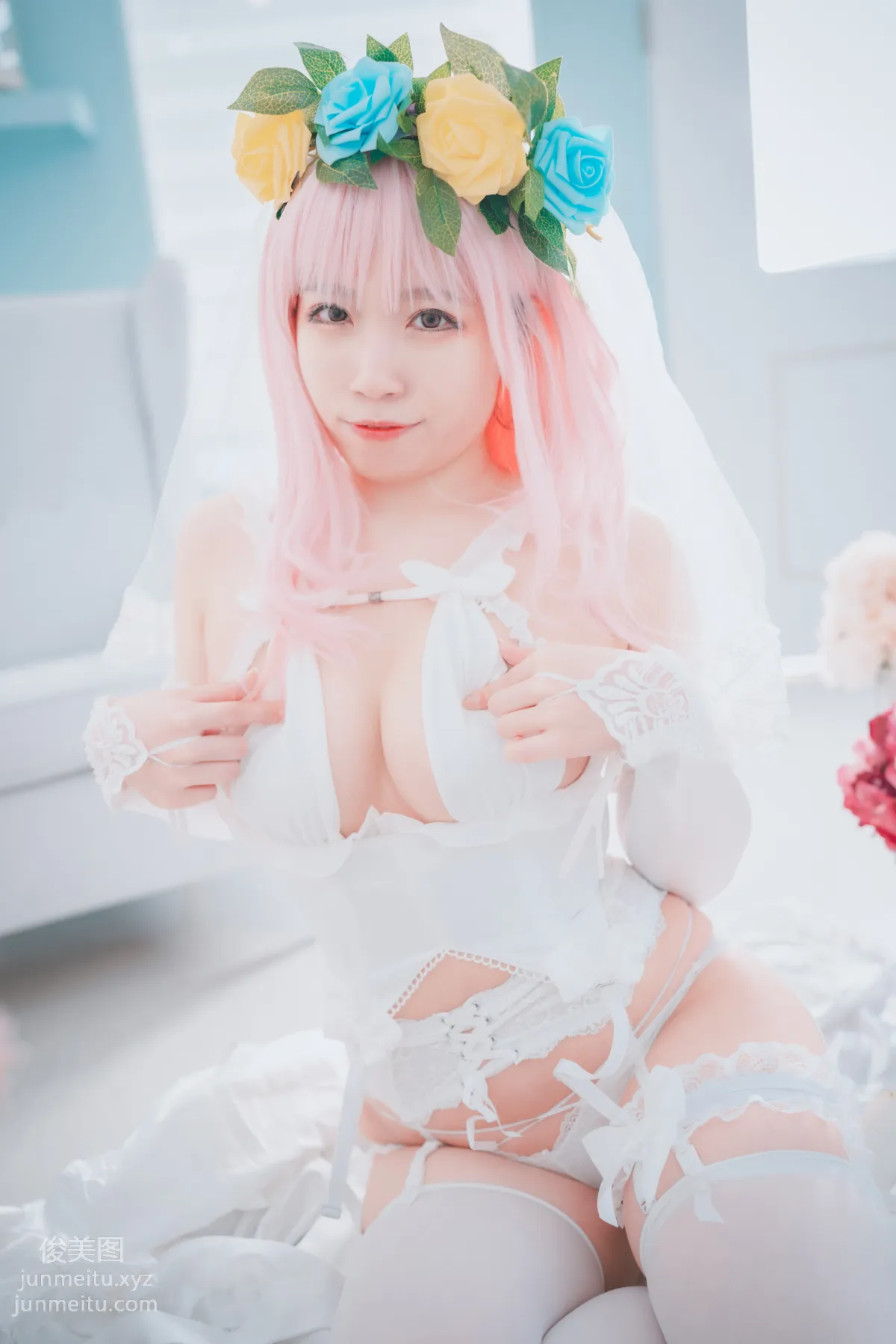 316.DJAWA Photo – Myaron - Super Sonico White Wedding[25P] 23