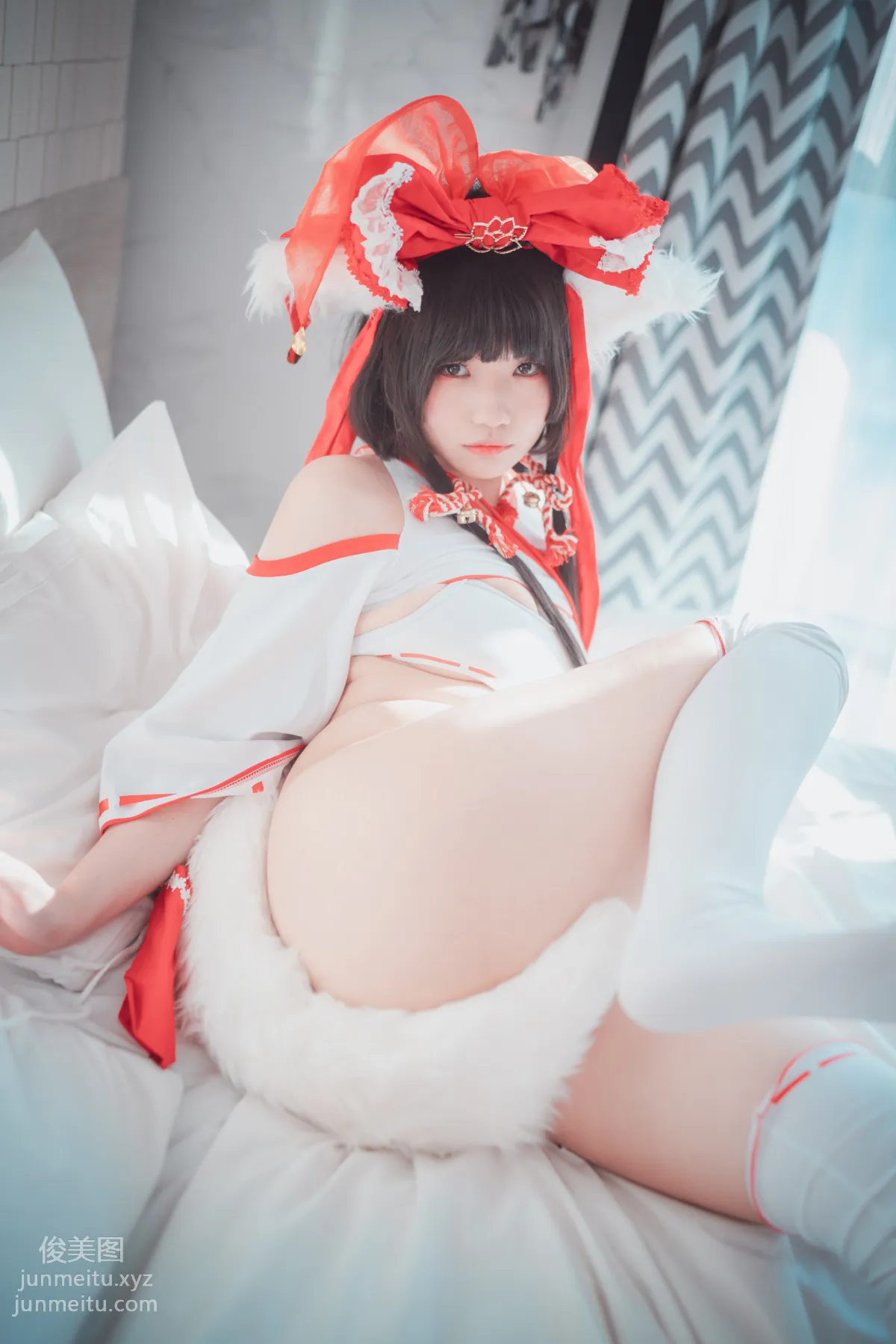 321.DJAWA Photo – Mimmi - Kitsune Miko Ver B[93P] 39