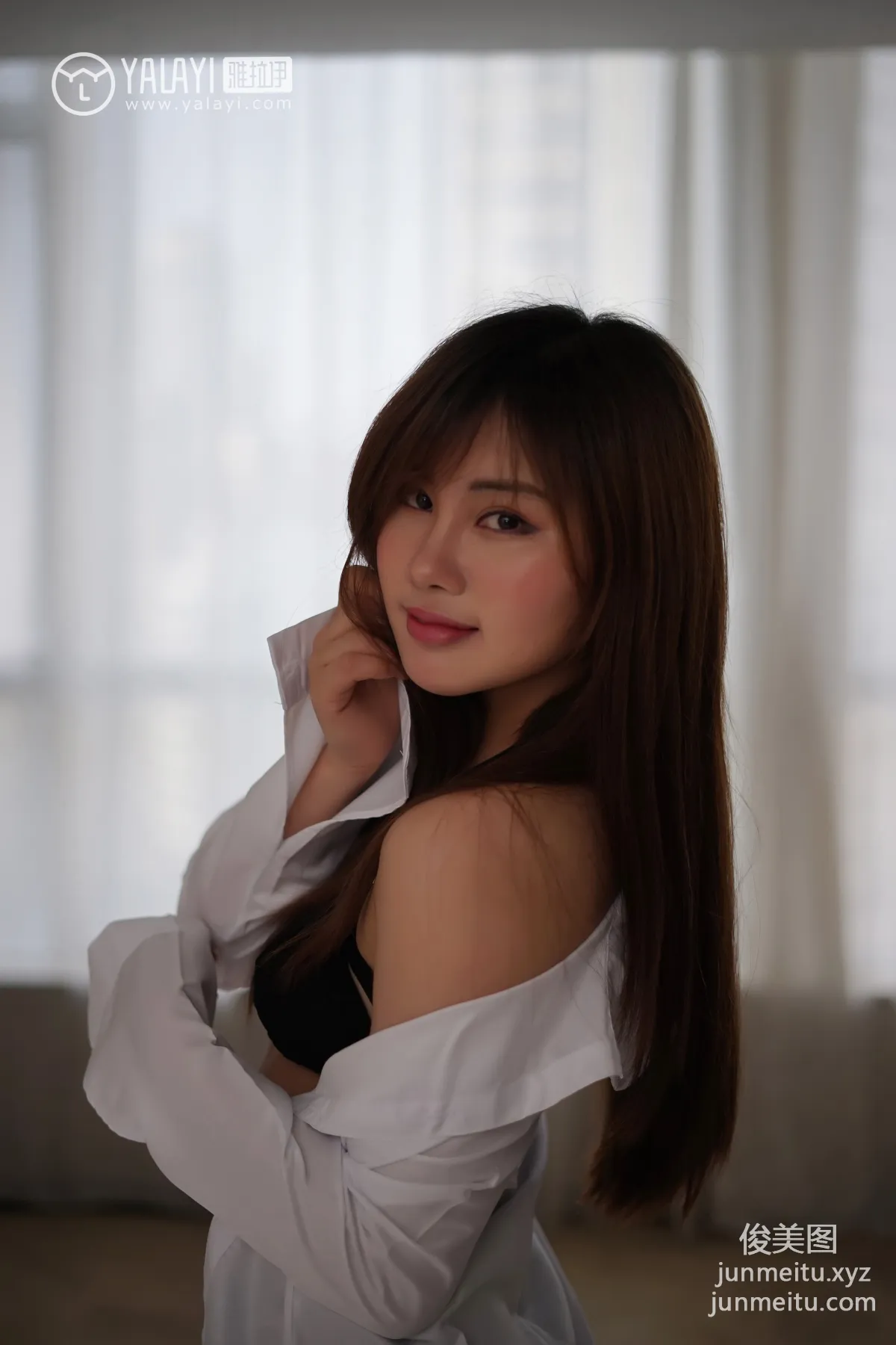 [YALAYI] No.002 Nini's Black Stockings Temptation Ai Nini [37P] photo 9