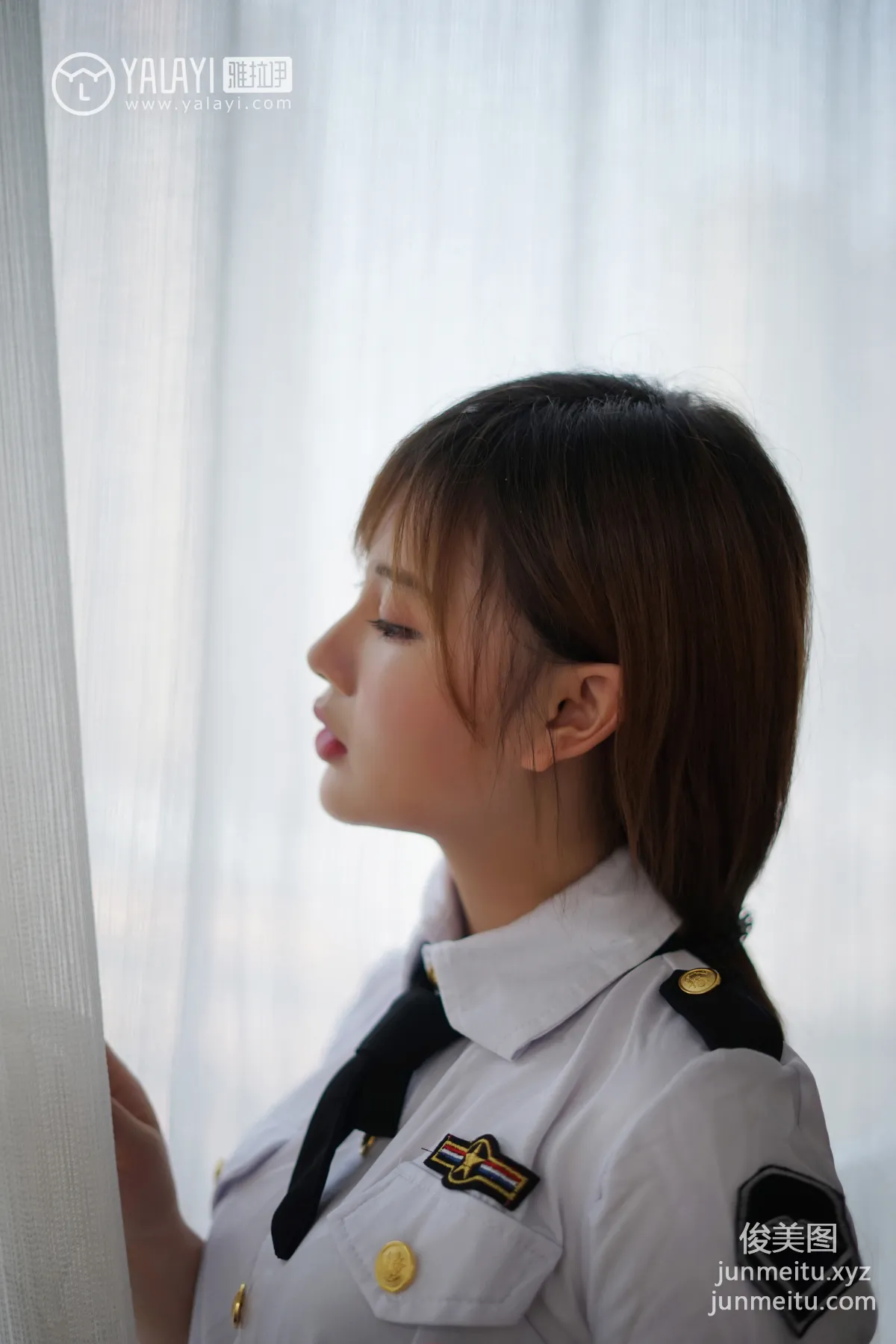 [YALAYI] No.002 Nini's Black Stockings Temptation Ai Nini [37P] photo 13
