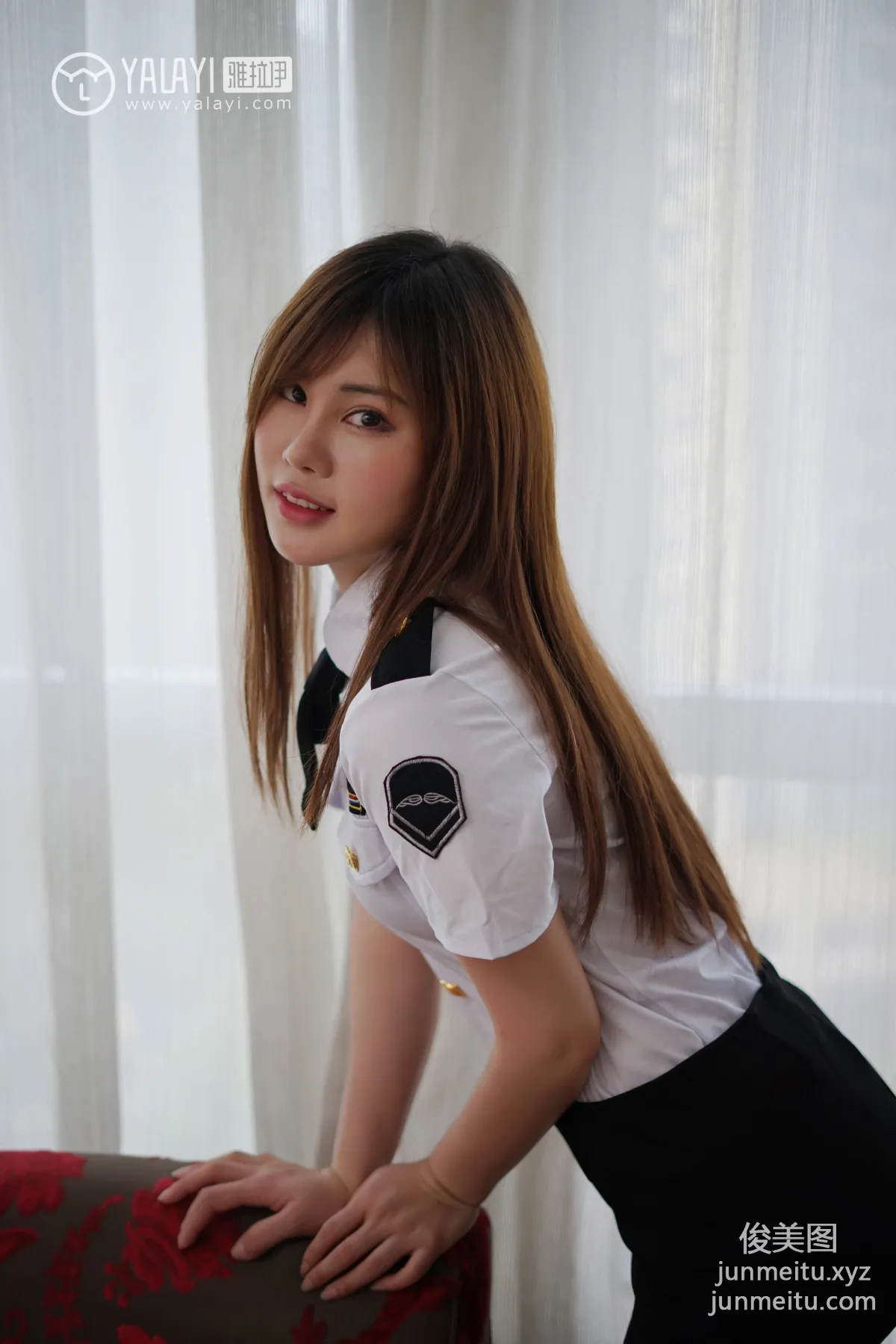 [YALAYI] No.002 Nini's Black Stockings Temptation Ai Nini [37P] photo 15