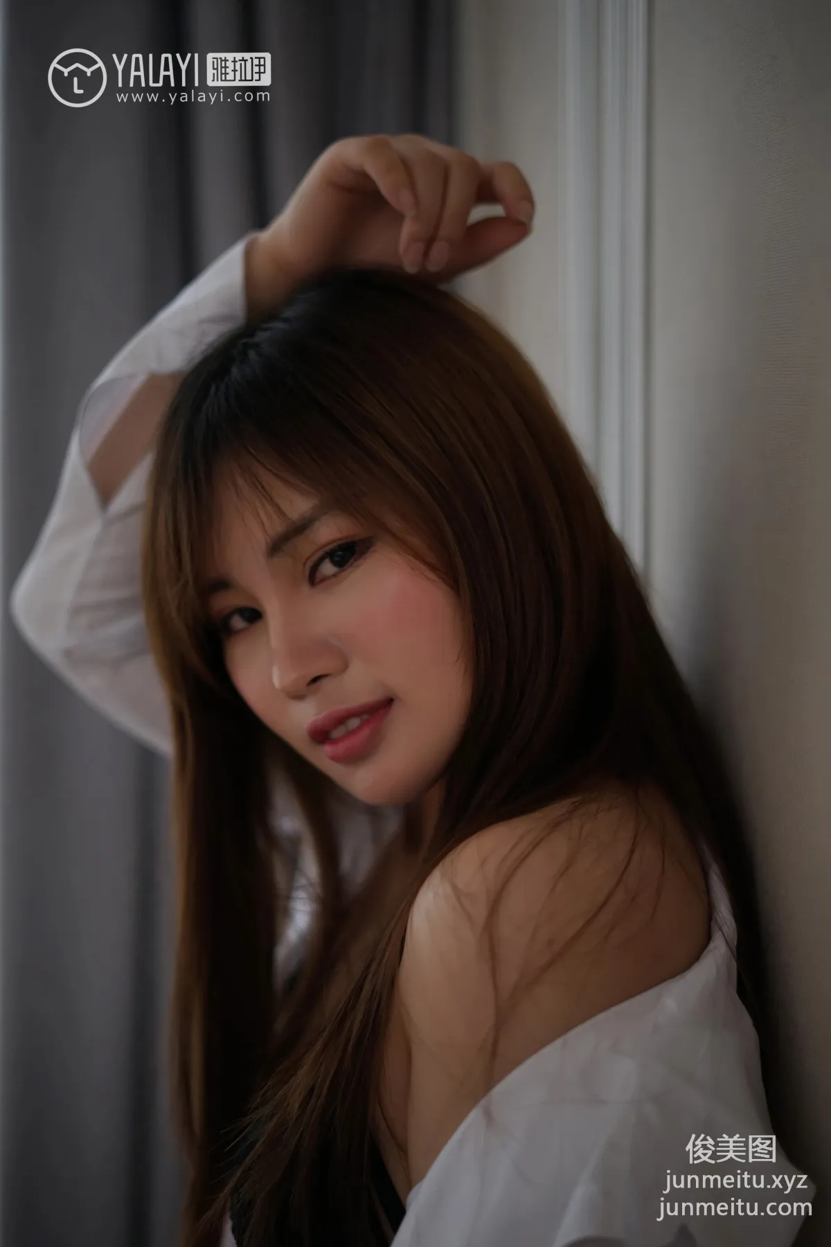 [YALAYI] No.002 Nini's Black Stockings Temptation Ai Nini [37P] photo 20