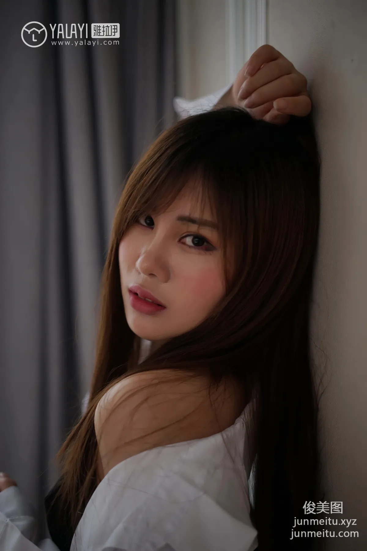 [YALAYI] No.002 Nini's Black Stockings Temptation Ai Nini [37P] photo 23