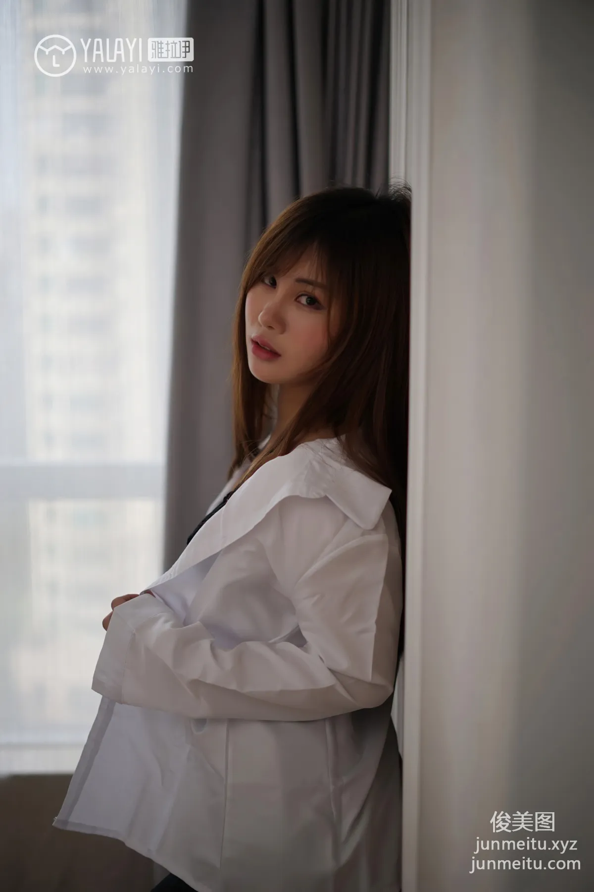 [YALAYI] No.002 Nini's Black Stockings Temptation Ai Nini [37P] photo 29