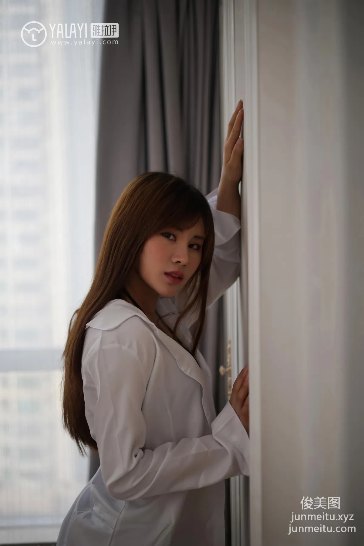 [YALAYI] No.002 Nini's Black Stockings Temptation Ai Nini [37P] photo 30