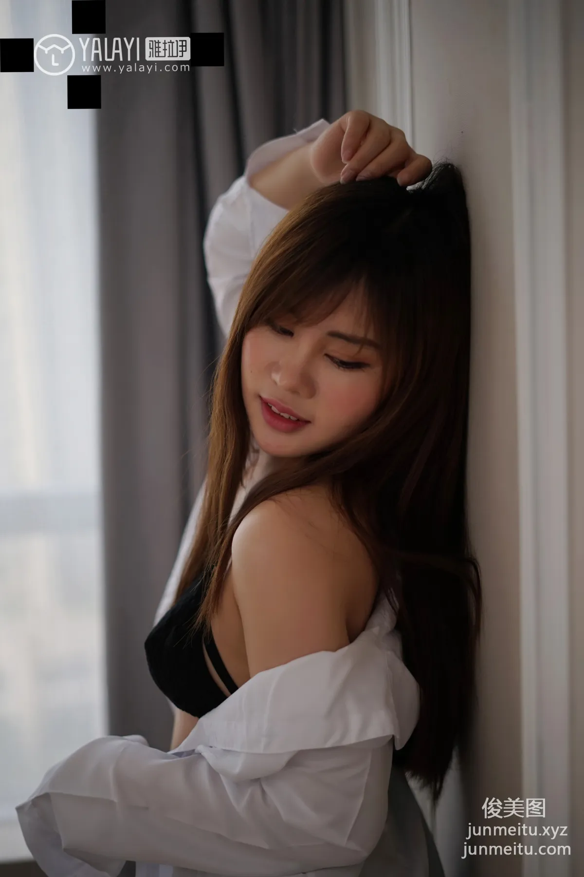 [YALAYI] No.002 Nini's Black Stockings Temptation Ai Nini [37P] photo 34