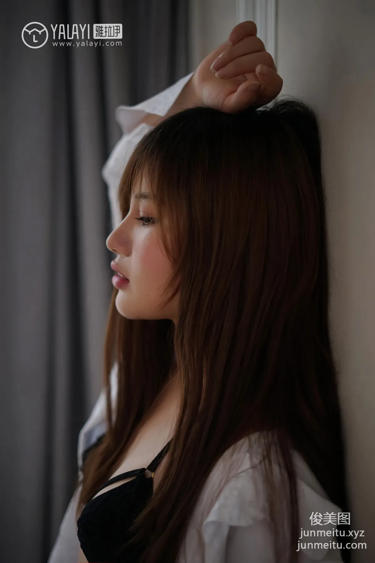 [YALAYI] No.002 Nini's Black Stockings Temptation Ai Nini [37P] photo 36
