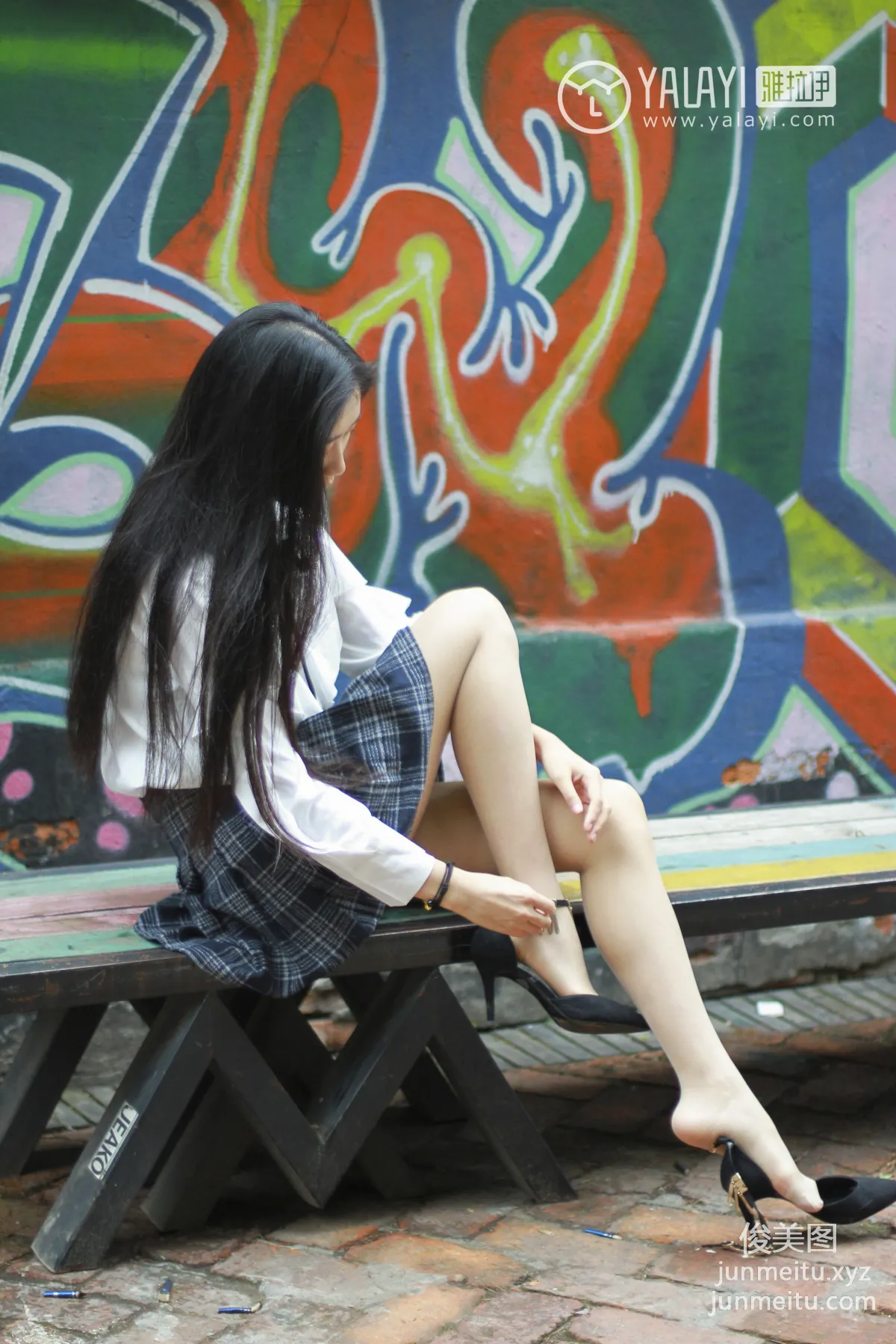 [YALAYI] No.004 Ancient Costume and Flesh-Colored Stockings Lin Xiaoke [47P] photo 9