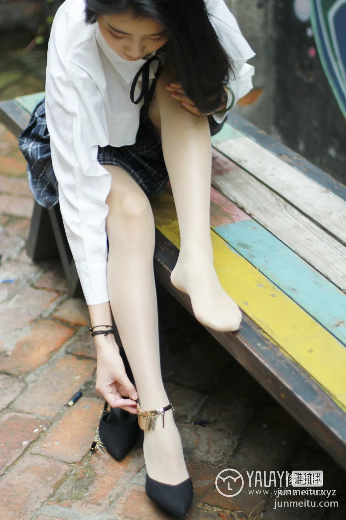 [YALAYI] No.004 Ancient Costume and Flesh-Colored Stockings Lin Xiaoke [47P] photo 12