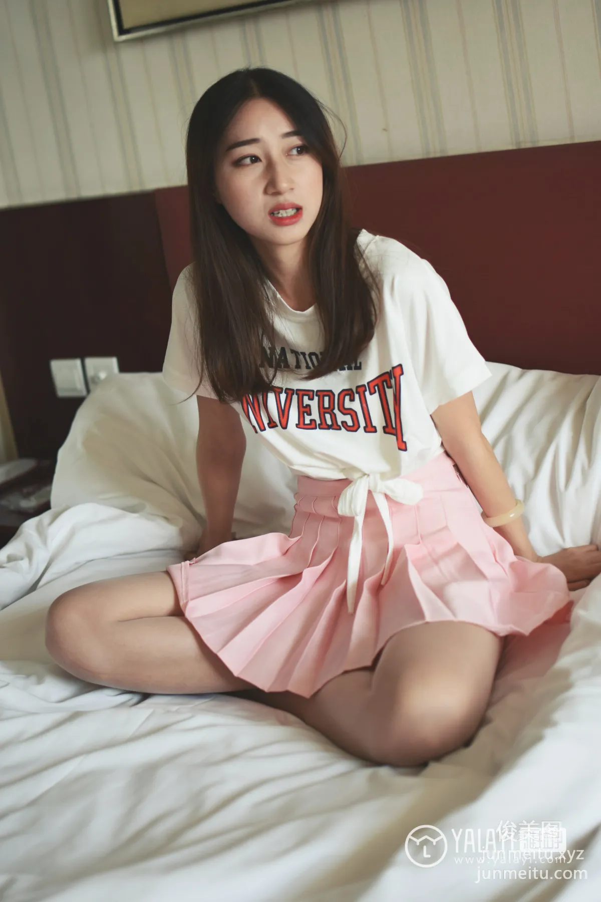 [YALAYI] No.010 Cute Cheerleader Uniform Mu Xiaoyu [67P] photo 12
