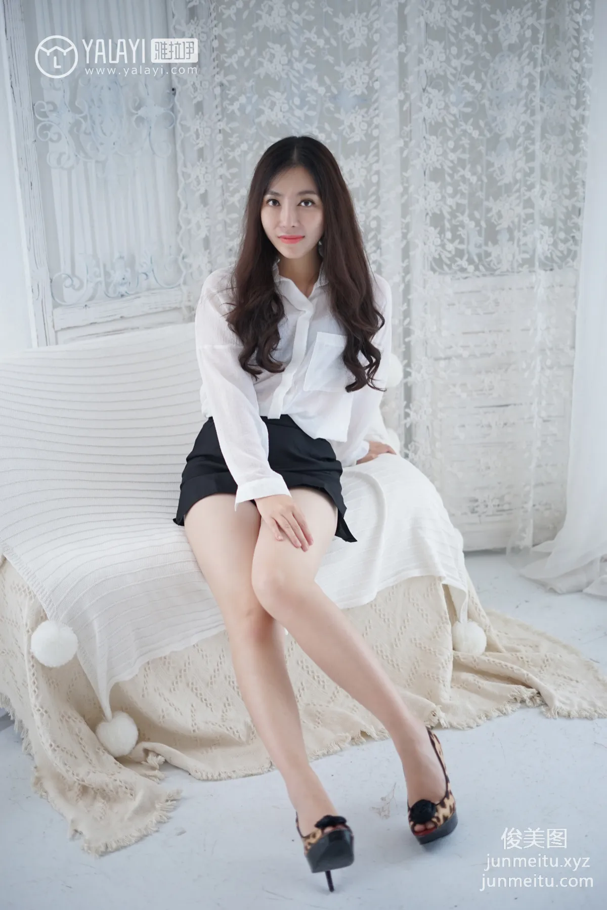[YALAYI] No.012 Charming Beauty with Beautiful Legs Shen Ziyun [34P] photo 18
