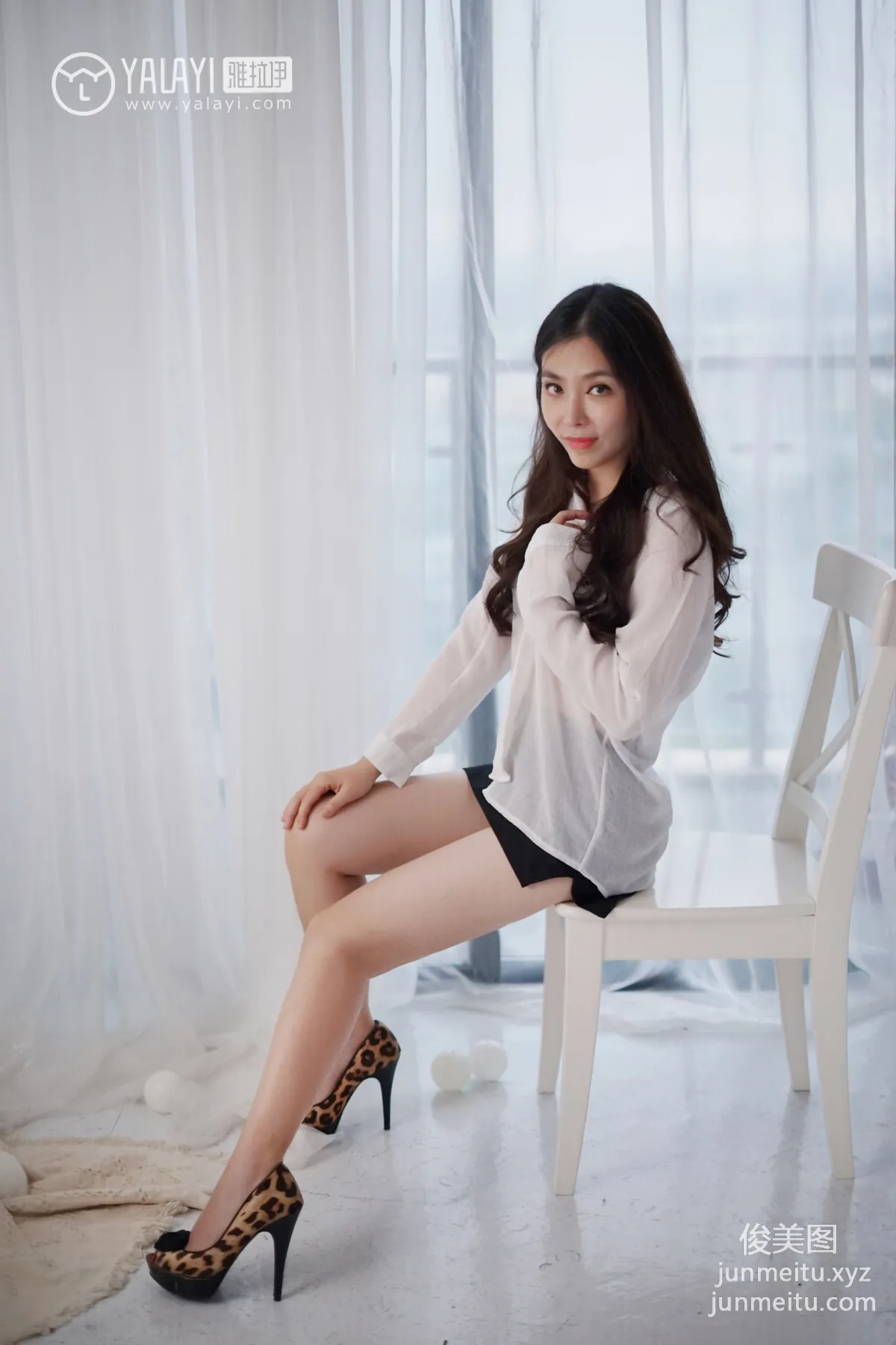 [YALAYI] No.012 Charming Beauty with Beautiful Legs Shen Ziyun [34P] photo 20