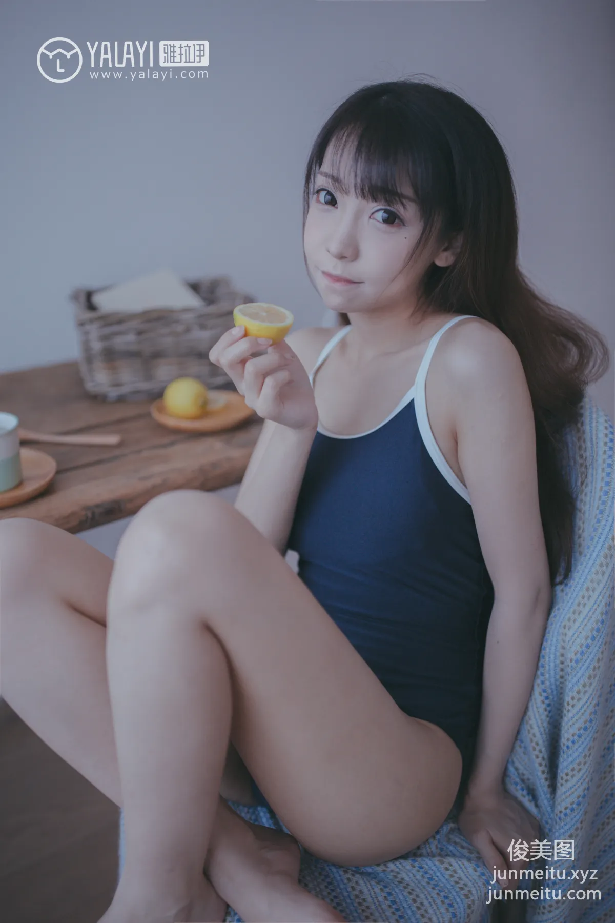 [YALAYI] No.068 Blue Curtain Dream Shui Huaer [59P] photo 2