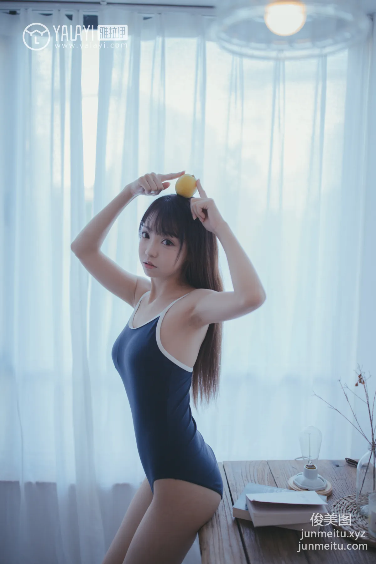 [YALAYI] No.068 Blue Curtain Dream Shui Huaer [59P] photo 4