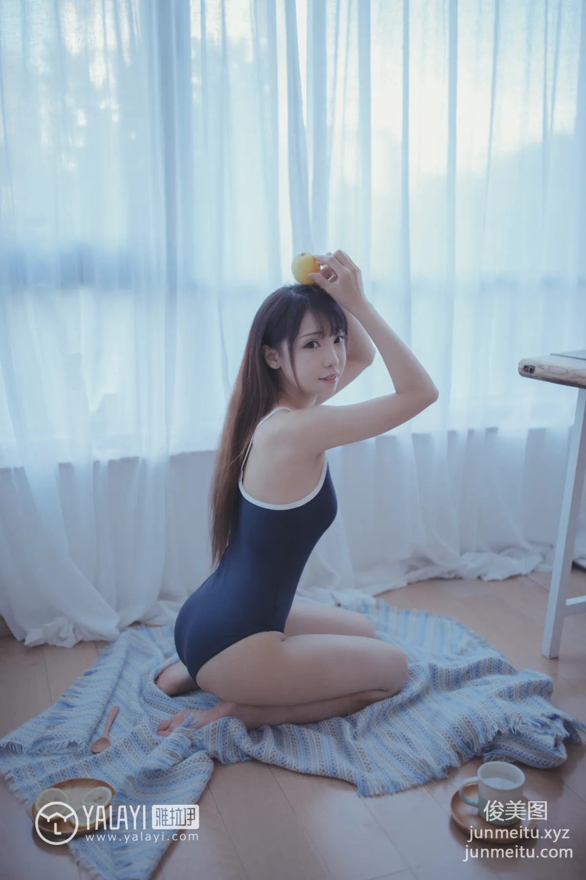 [YALAYI] No.068 Blue Curtain Dream Shui Huaer [59P] photo 5
