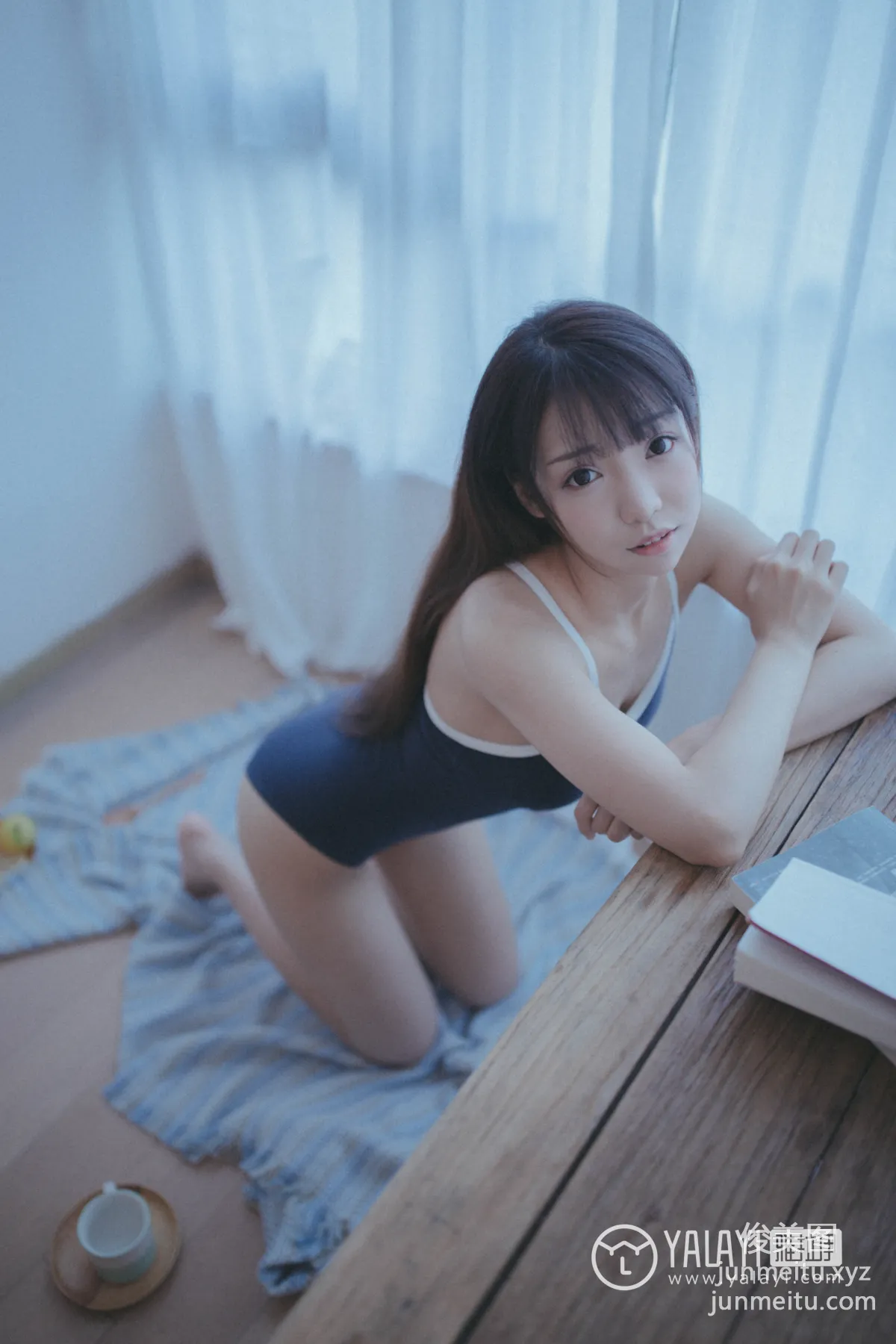 [YALAYI] No.068 Blue Curtain Dream Shui Huaer [59P] photo 7