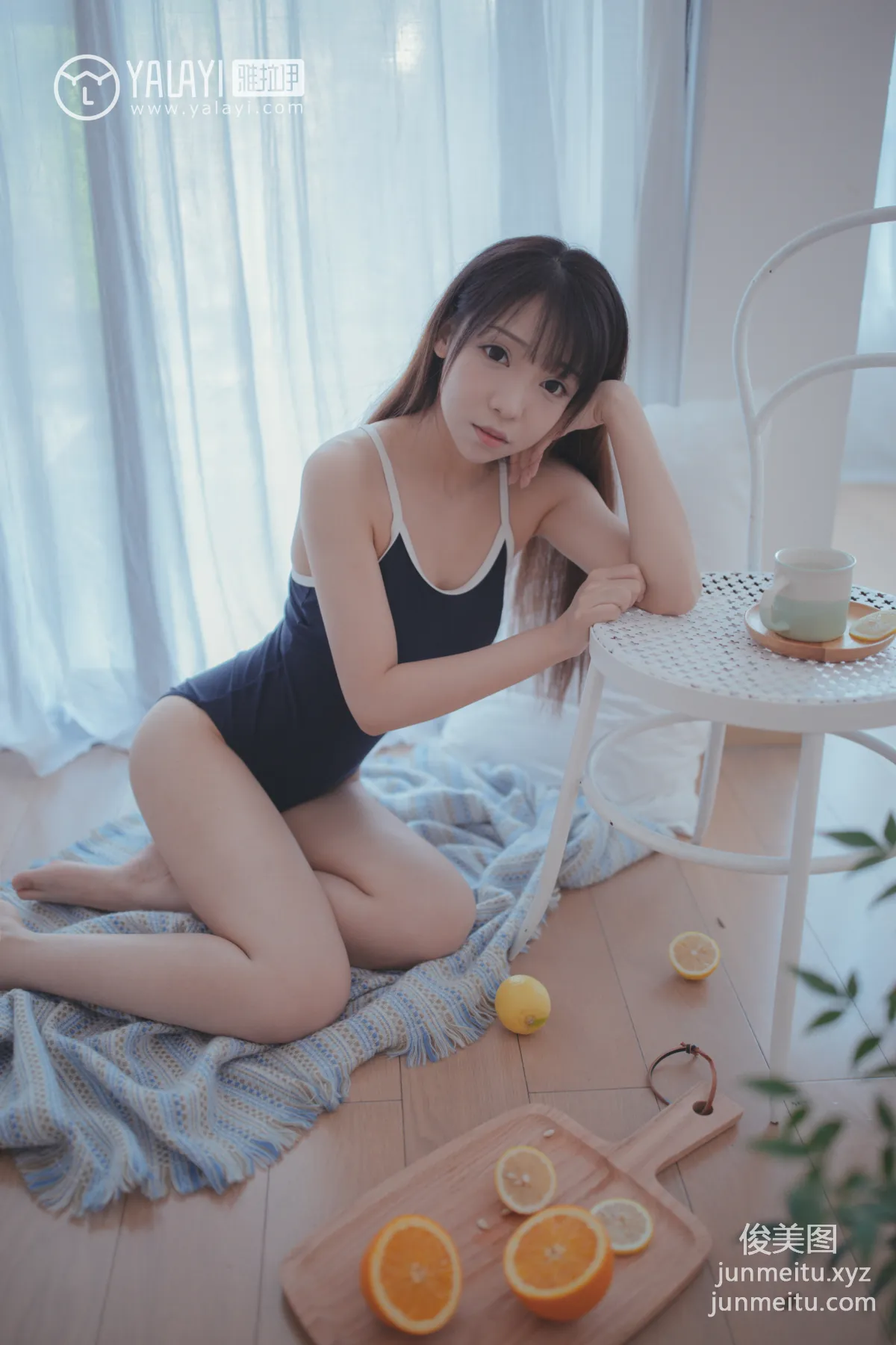 [YALAYI] No.068 Blue Curtain Dream Shui Huaer [59P] photo 38