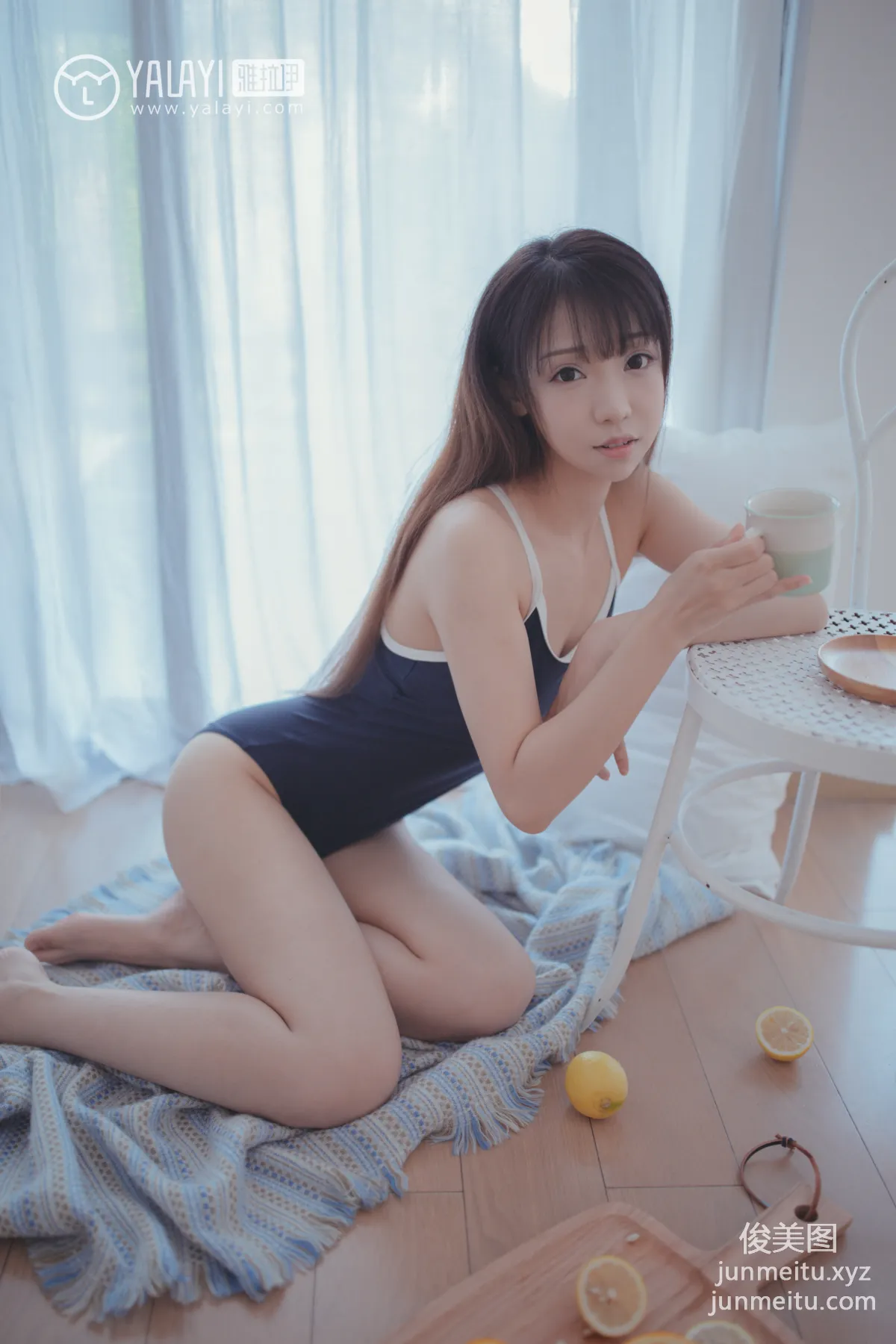 [YALAYI] No.068 Blue Curtain Dream Shui Huaer [59P] photo 39