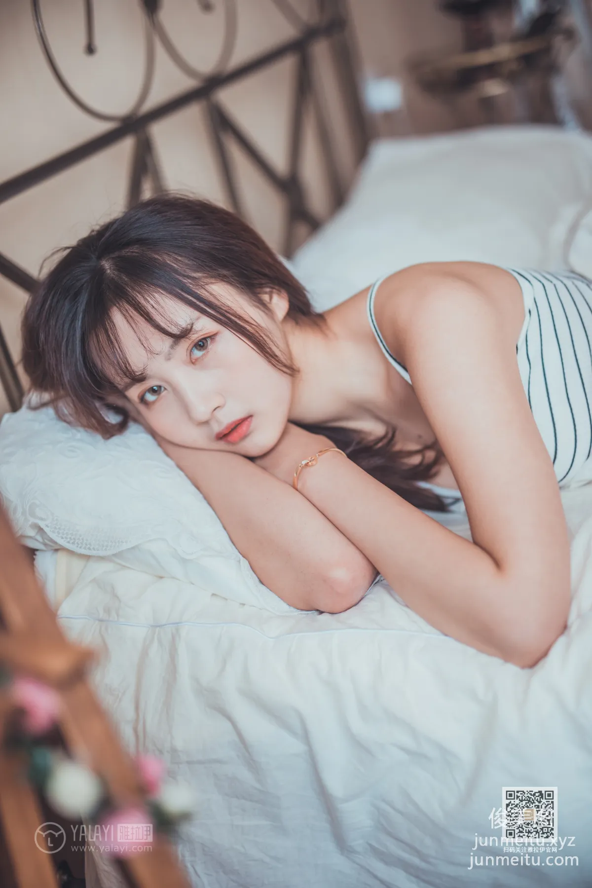 [YALAYI] 2020.03.22 Y582 Tang Xin "Don't Want to Get Up" [41+1P] photo 21