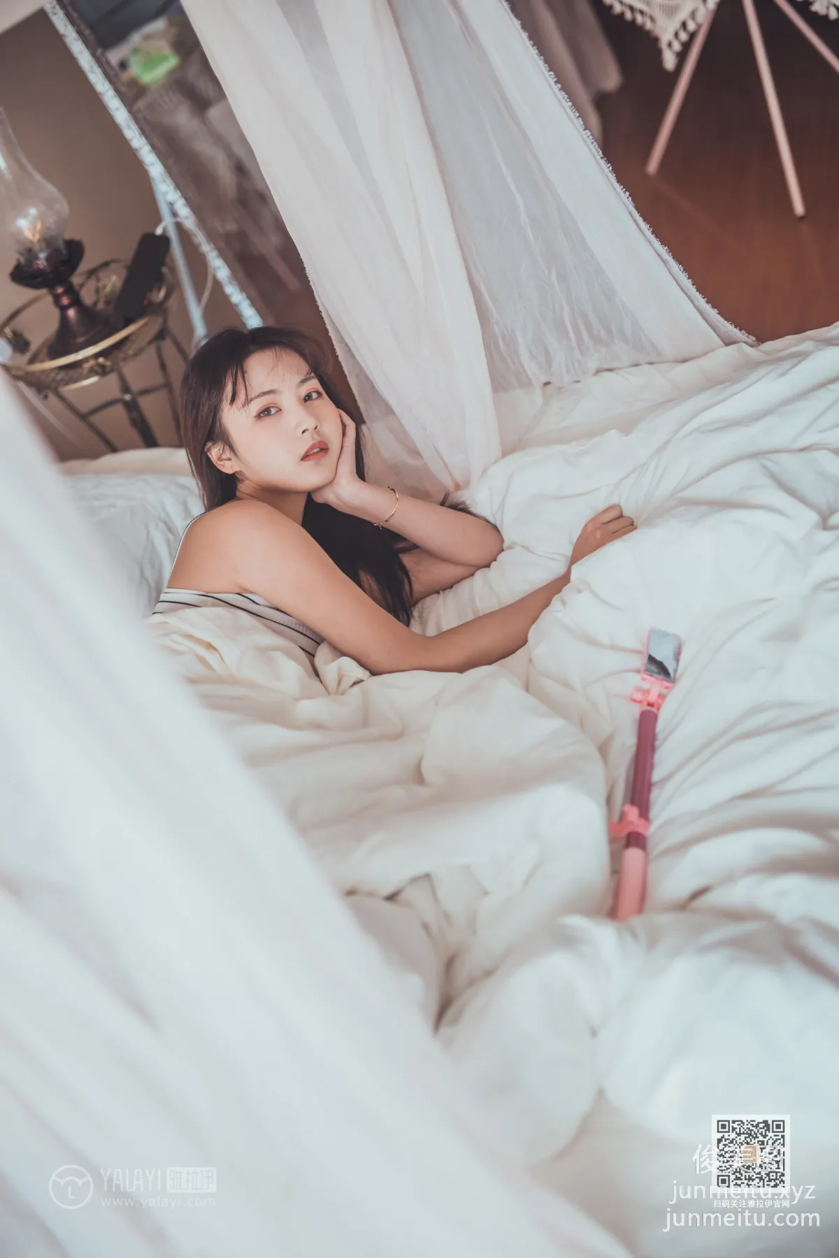 [YALAYI] 2020.03.22 Y582 Tang Xin "Don't Want to Get Up" [41+1P] photo 28