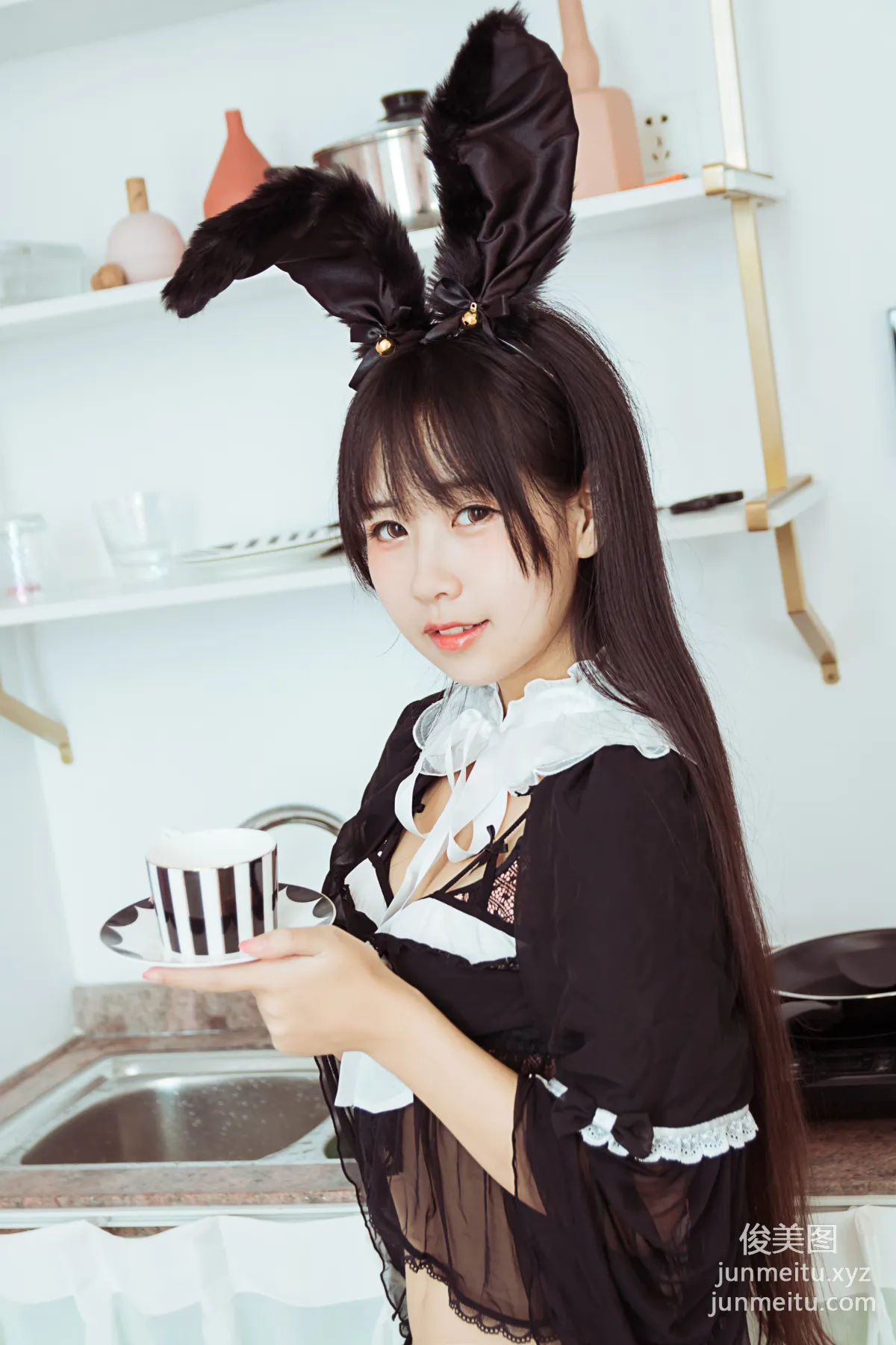 [YALAYI] 2020.04.26 Y617 Tian Jianga, Wearing a Maid Outfit Tonight photo 7