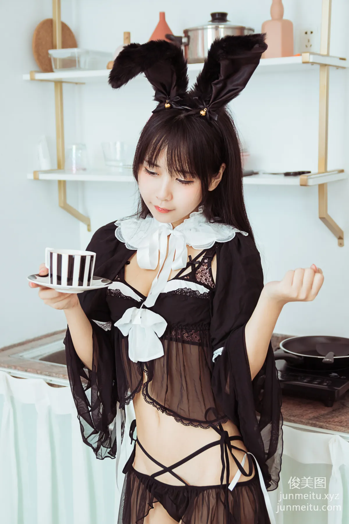 [YALAYI] 2020.04.26 Y617 Tian Jianga, Wearing a Maid Outfit Tonight photo 8