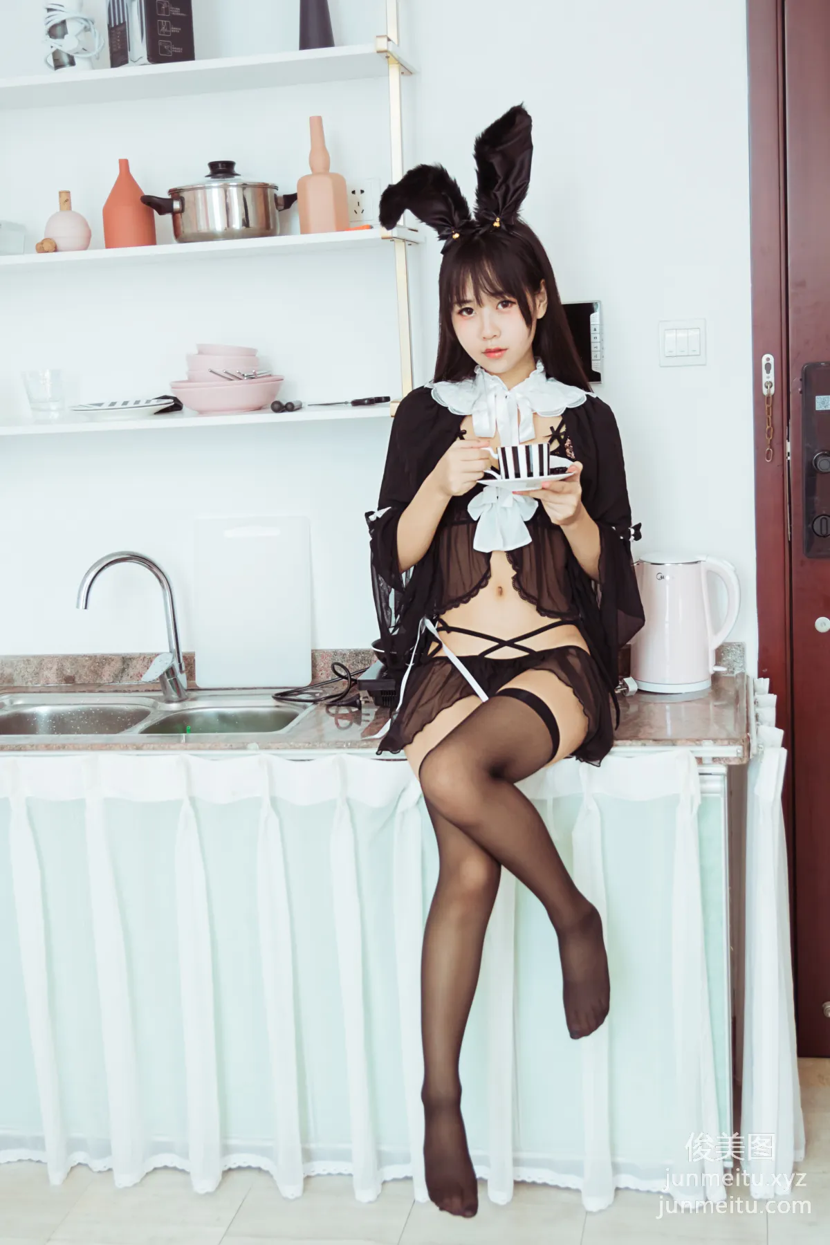 [YALAYI] 2020.04.26 Y617 Tian Jianga, Wearing a Maid Outfit Tonight photo 10