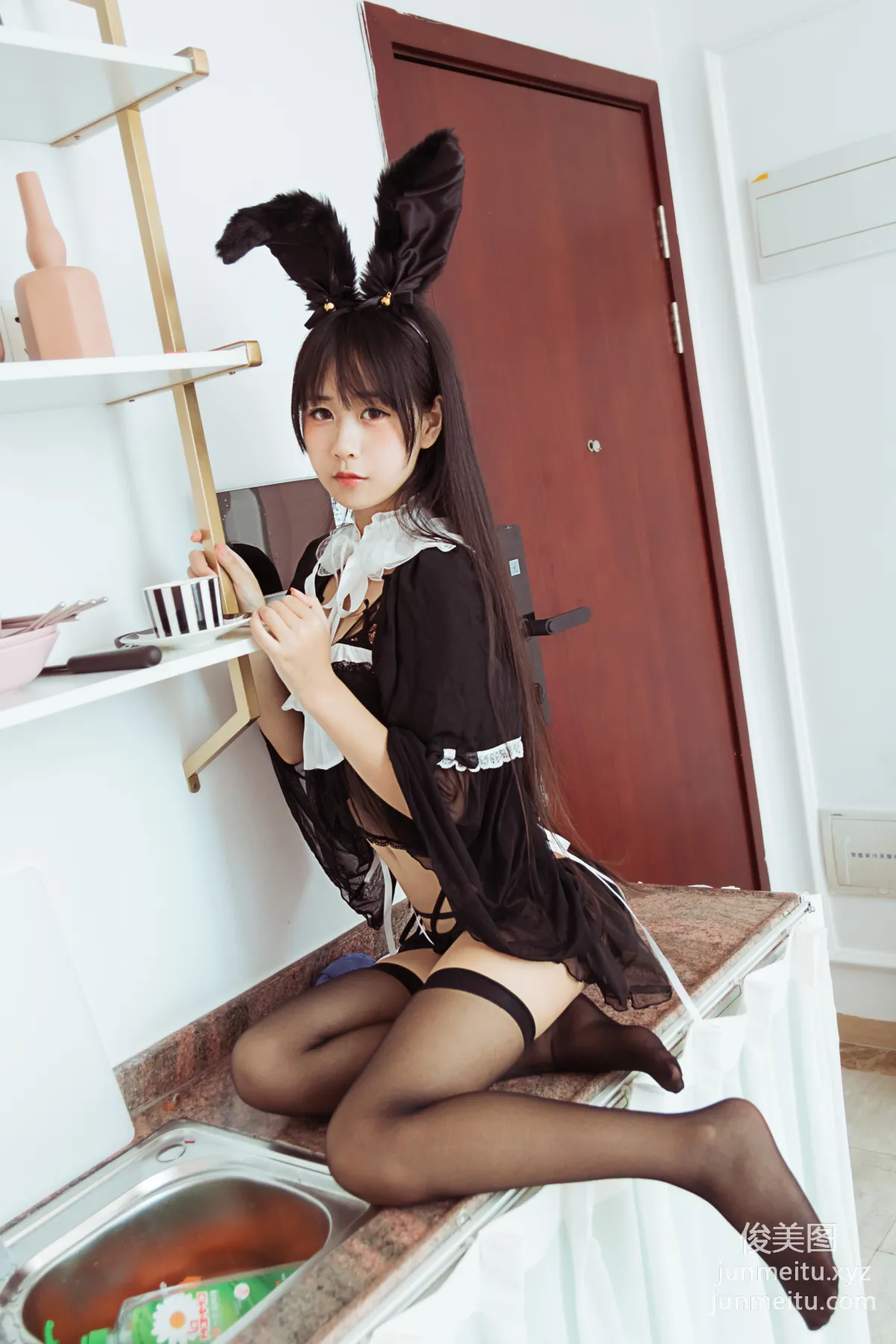 [YALAYI] 2020.04.26 Y617 Tian Jianga, Wearing a Maid Outfit Tonight photo 12