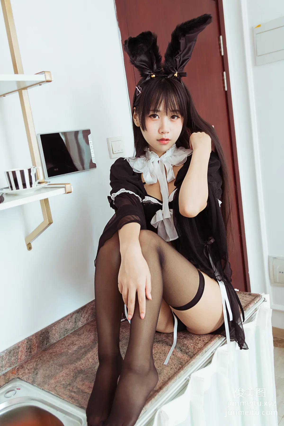 [YALAYI] 2020.04.26 Y617 Tian Jianga, Wearing a Maid Outfit Tonight photo 15