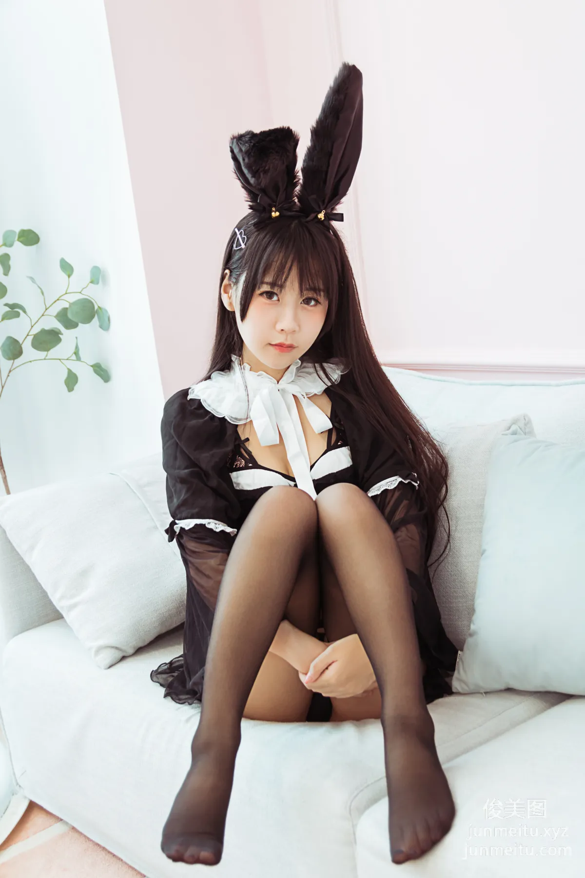 [YALAYI] 2020.04.26 Y617 Tian Jianga, Wearing a Maid Outfit Tonight photo 21
