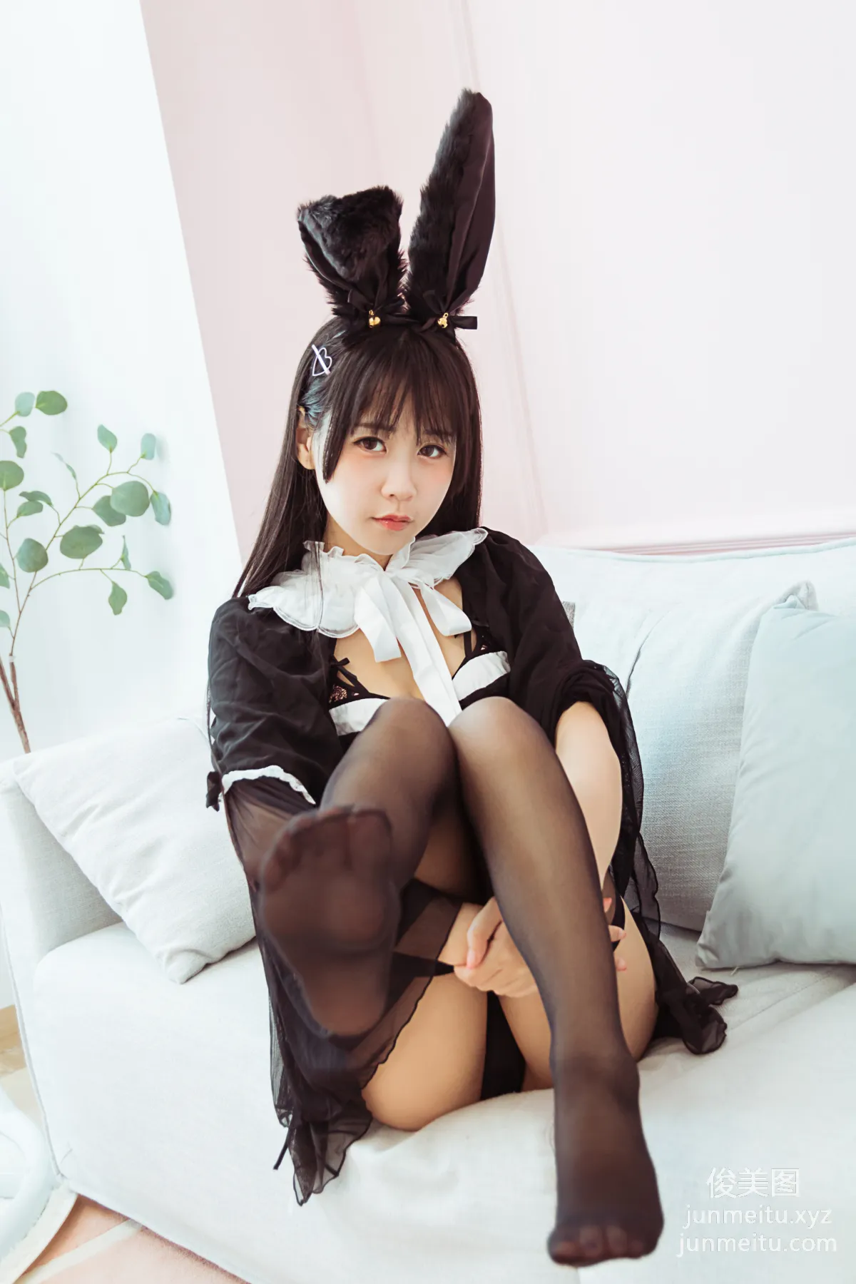[YALAYI] 2020.04.26 Y617 Tian Jianga, Wearing a Maid Outfit Tonight photo 22