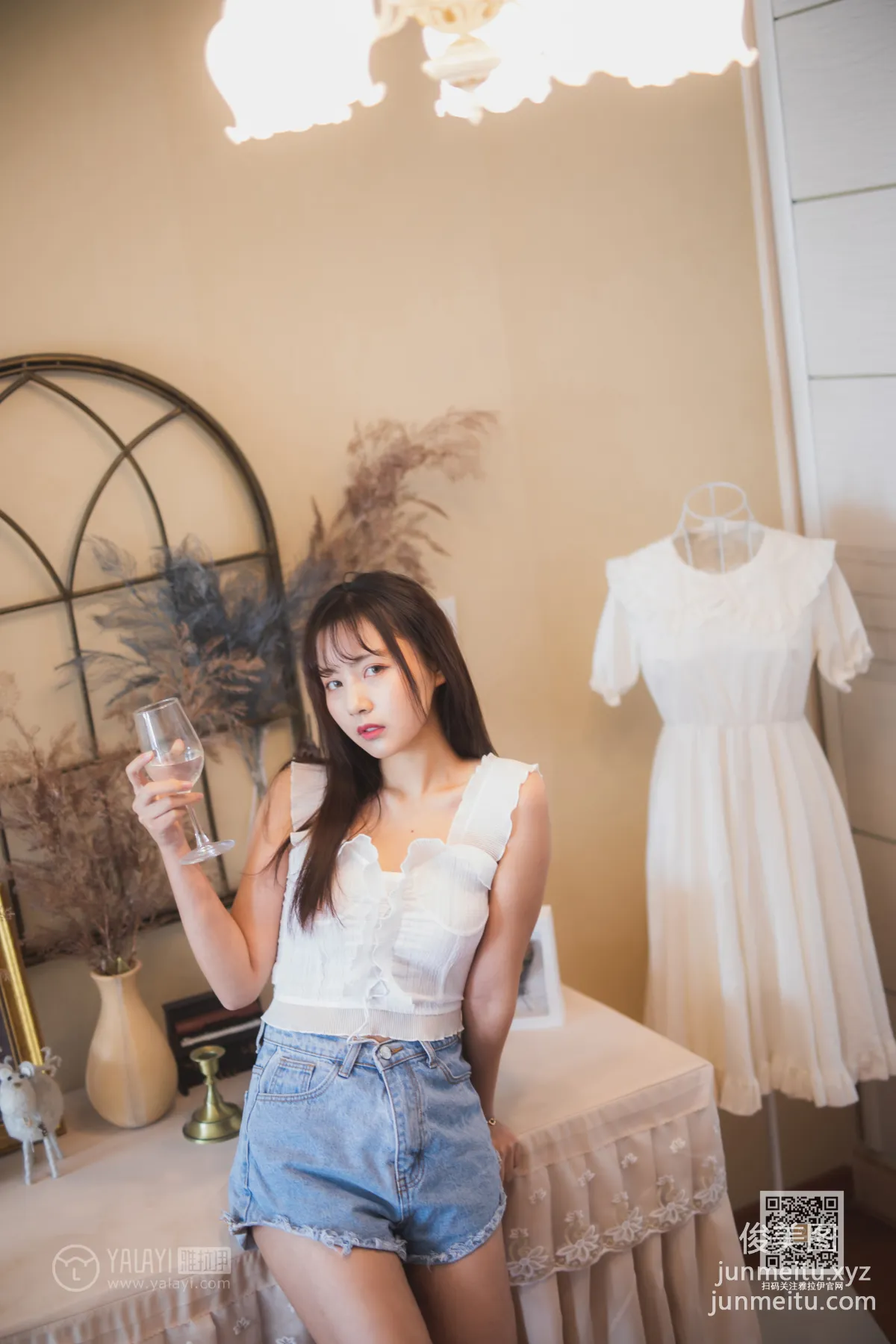 [YALAYI] 2020.05.07 Y628 Tang Xin, Fitting Room photo 3