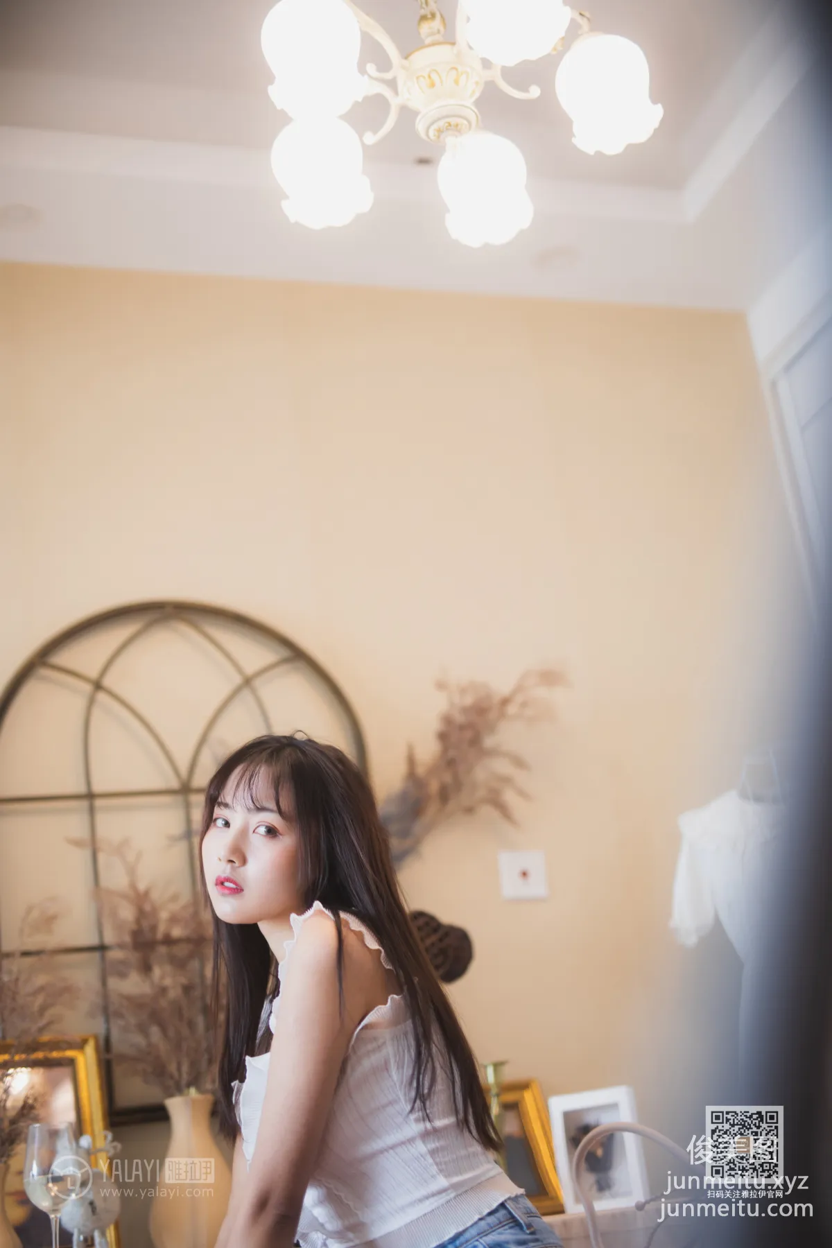 [YALAYI] 2020.05.07 Y628 Tang Xin, Fitting Room photo 9