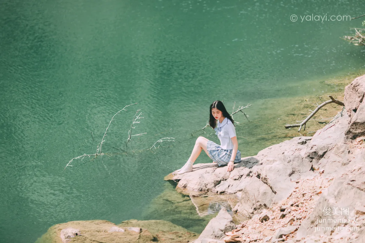 [YALAYI] 2020.06.22 Y664 He Feng, Ripples photo 6