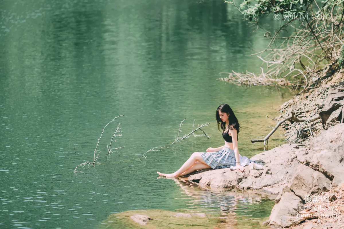 [YALAYI] 2020.06.22 Y664 He Feng, Ripples photo 13