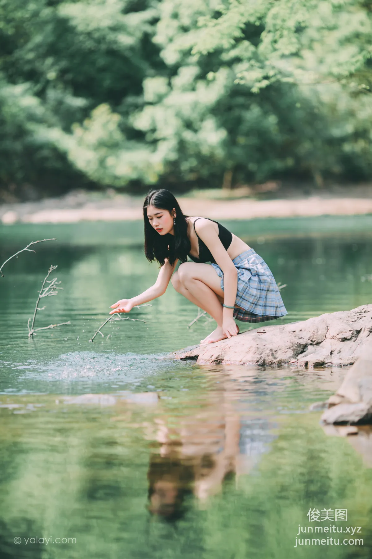 [YALAYI] 2020.06.22 Y664 He Feng, Ripples photo 15