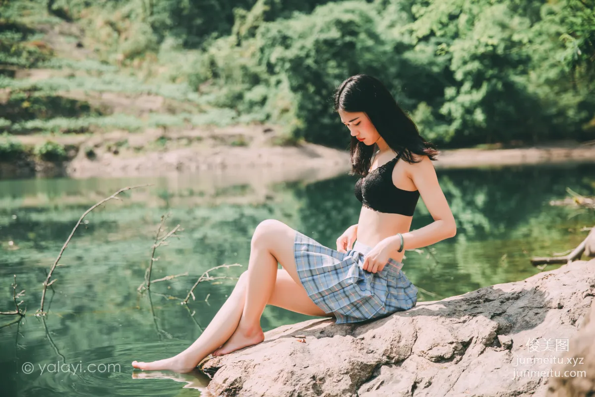 [YALAYI] 2020.06.22 Y664 He Feng, Ripples photo 16