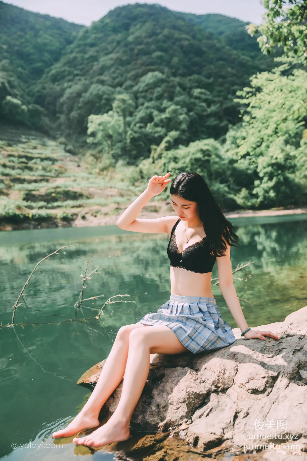 [YALAYI] 2020.06.22 Y664 He Feng, Ripples photo 17