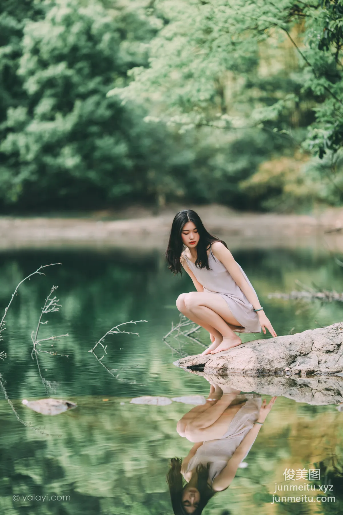 [YALAYI] 2020.06.22 Y664 He Feng, Ripples photo 26