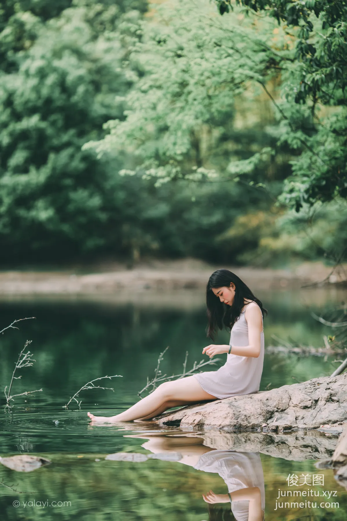 [YALAYI] 2020.06.22 Y664 He Feng, Ripples photo 27