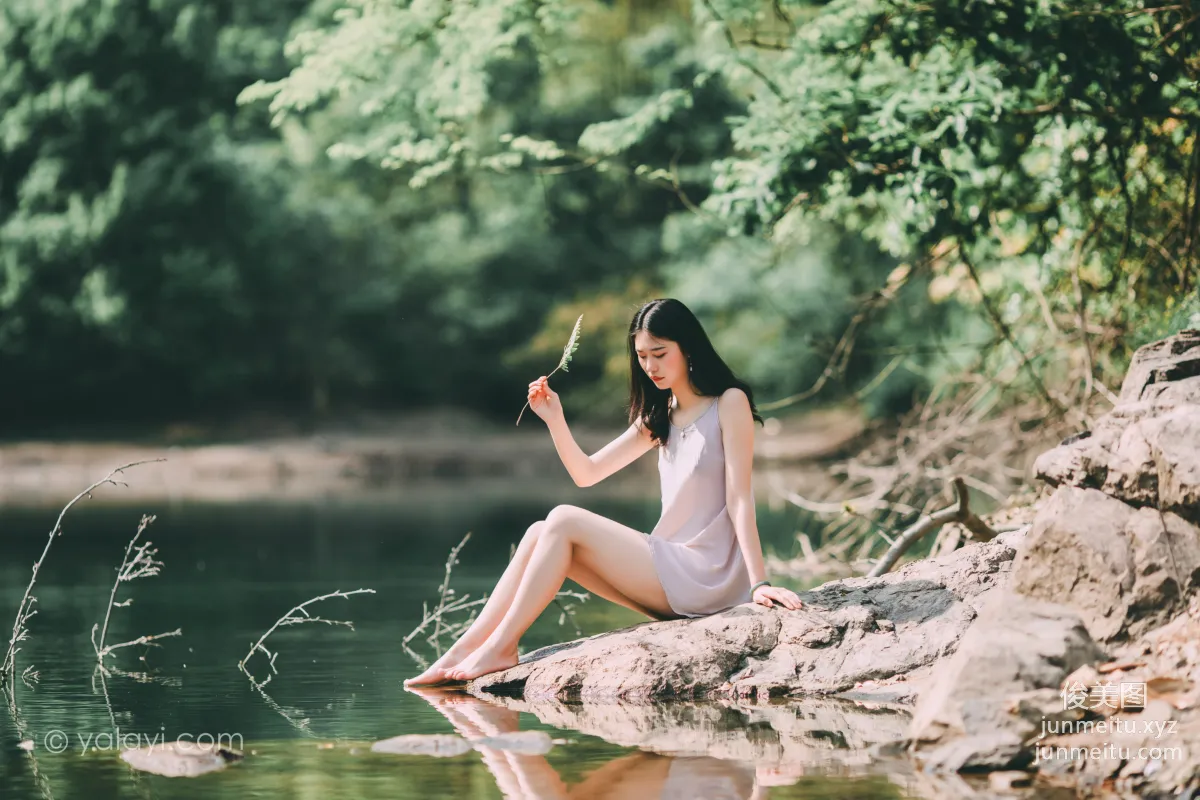 [YALAYI] 2020.06.22 Y664 He Feng, Ripples photo 30