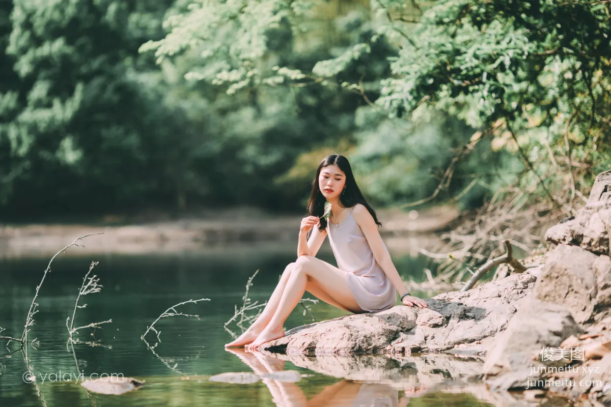 [YALAYI] 2020.06.22 Y664 He Feng, Ripples photo 31