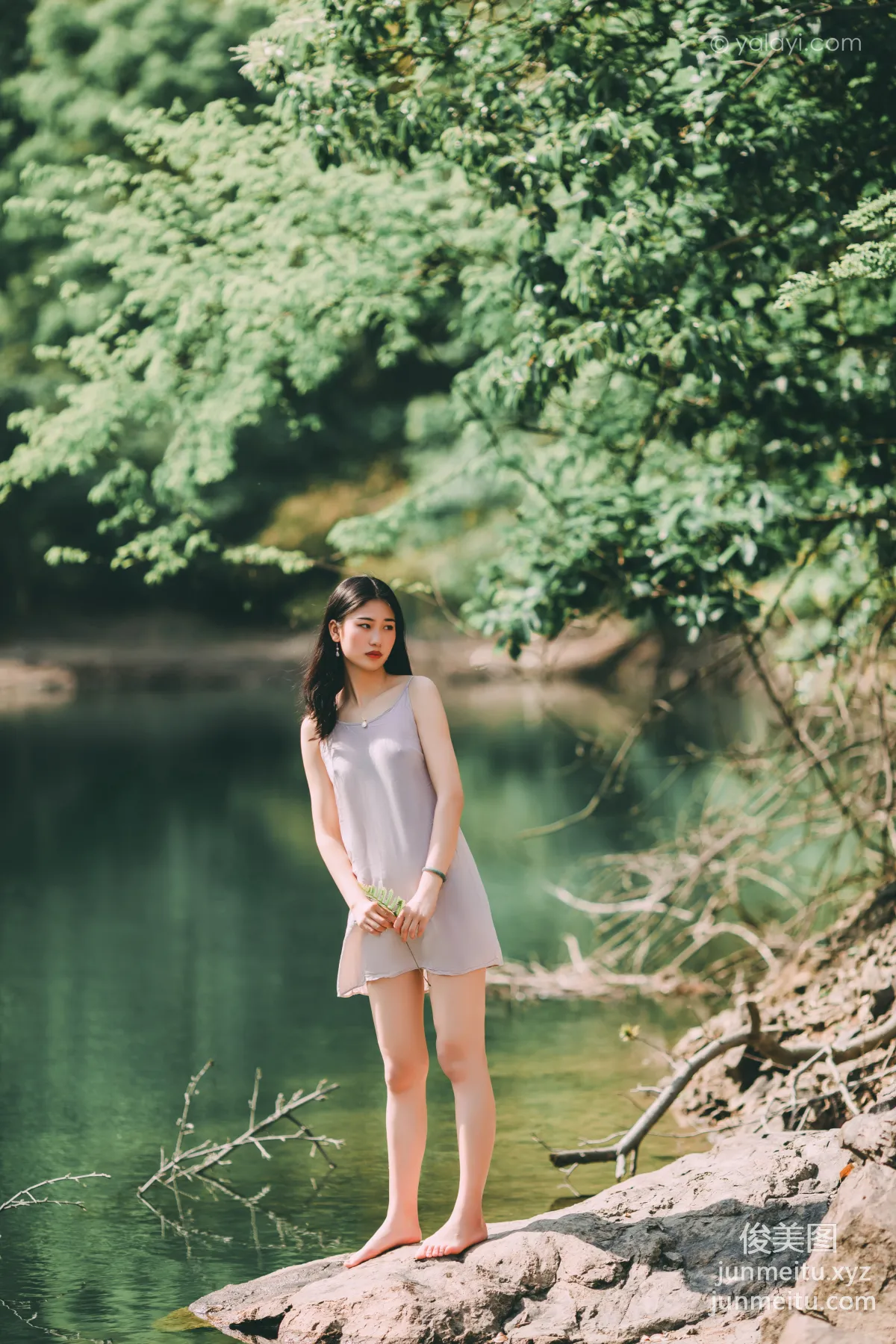 [YALAYI] 2020.06.22 Y664 He Feng, Ripples photo 34