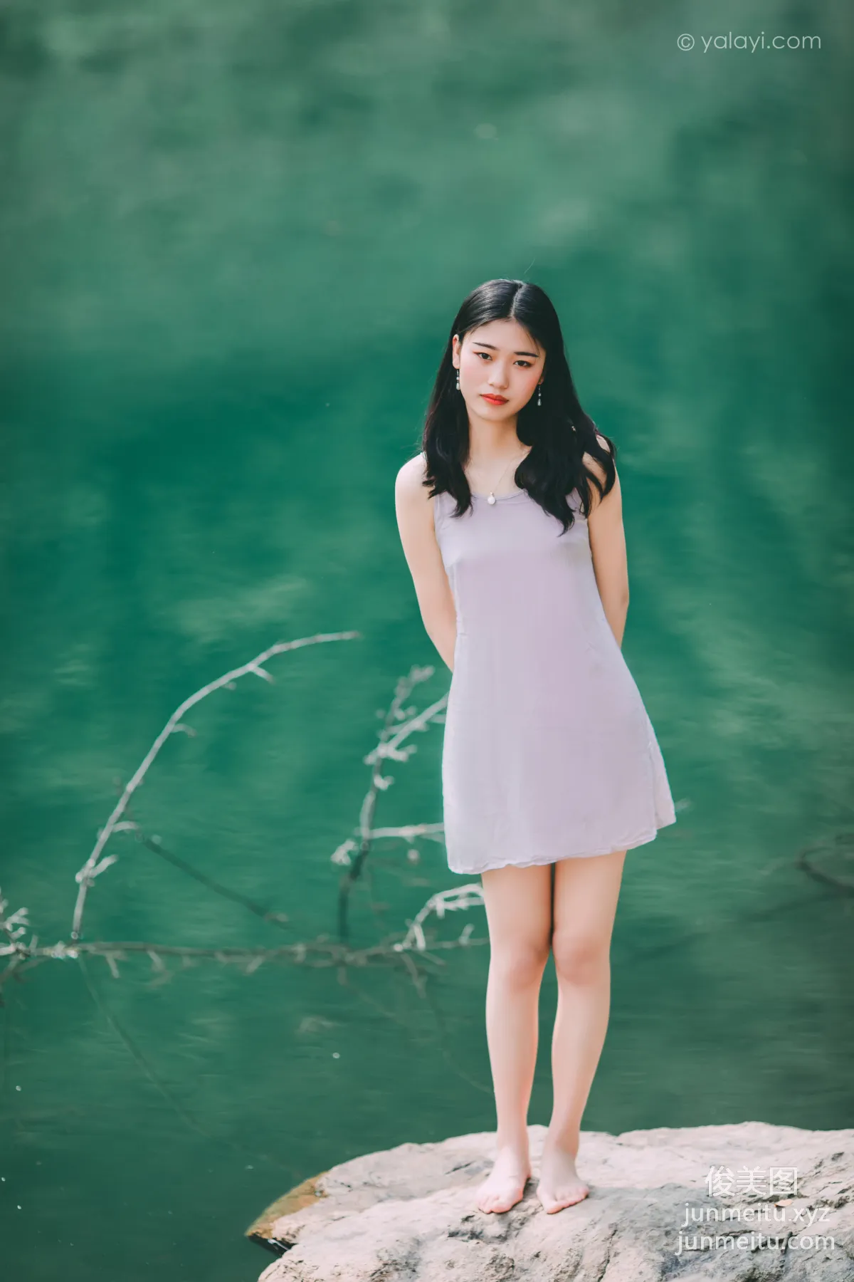 [YALAYI] 2020.06.22 Y664 He Feng, Ripples photo 36