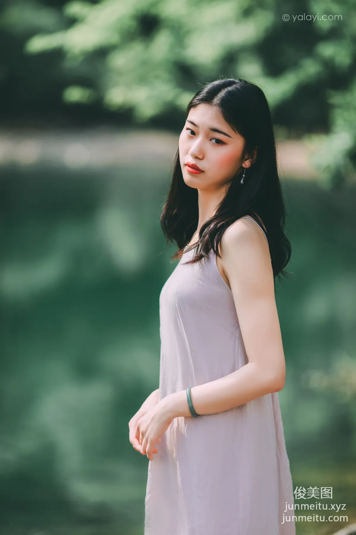 [YALAYI] 2020.06.22 Y664 He Feng, Ripples photo 38