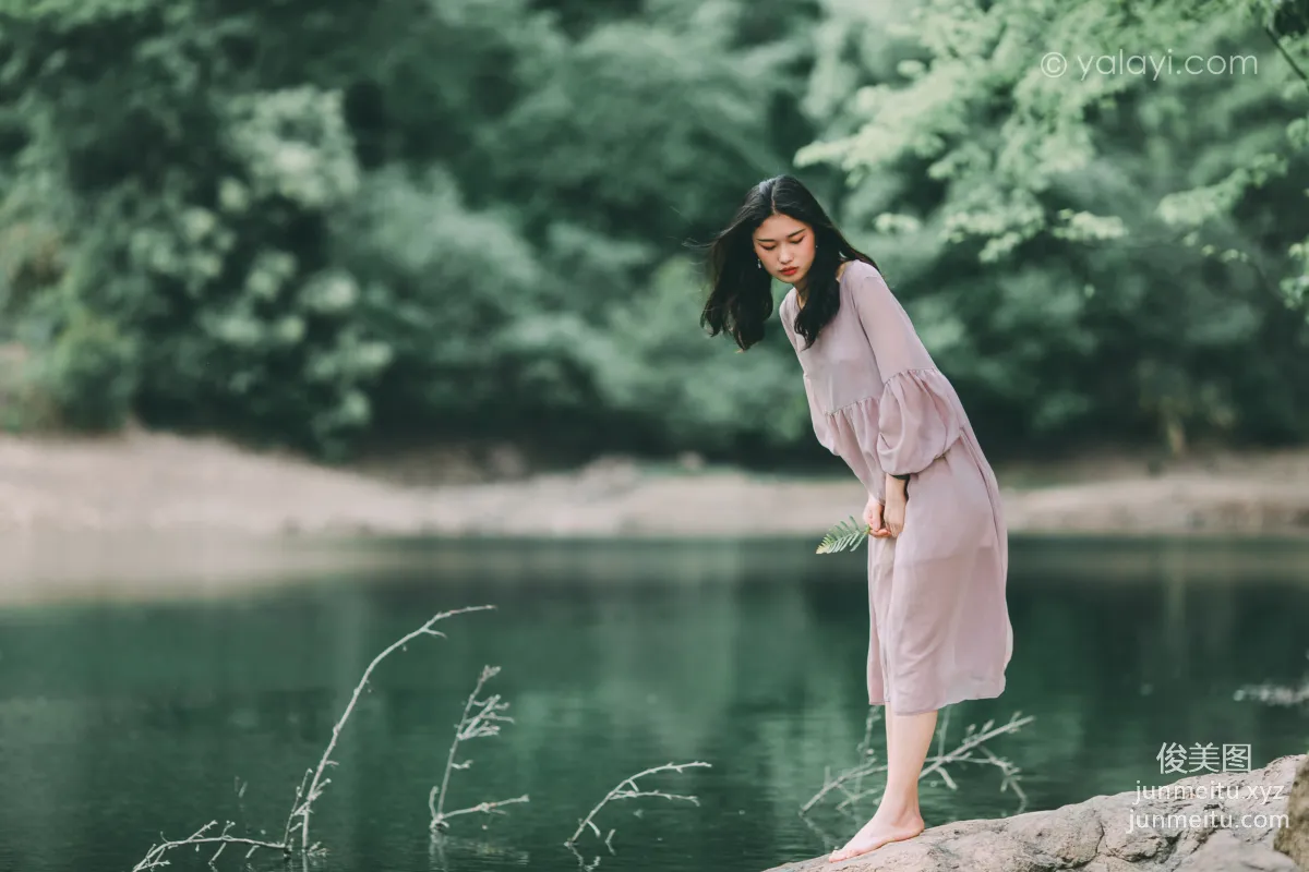 [YALAYI] 2020.06.22 Y664 He Feng, Ripples photo 42