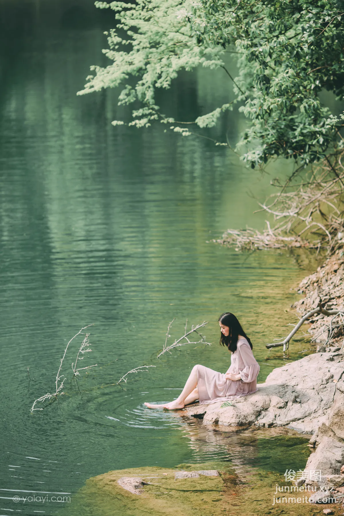 [YALAYI] 2020.06.22 Y664 He Feng, Ripples photo 44