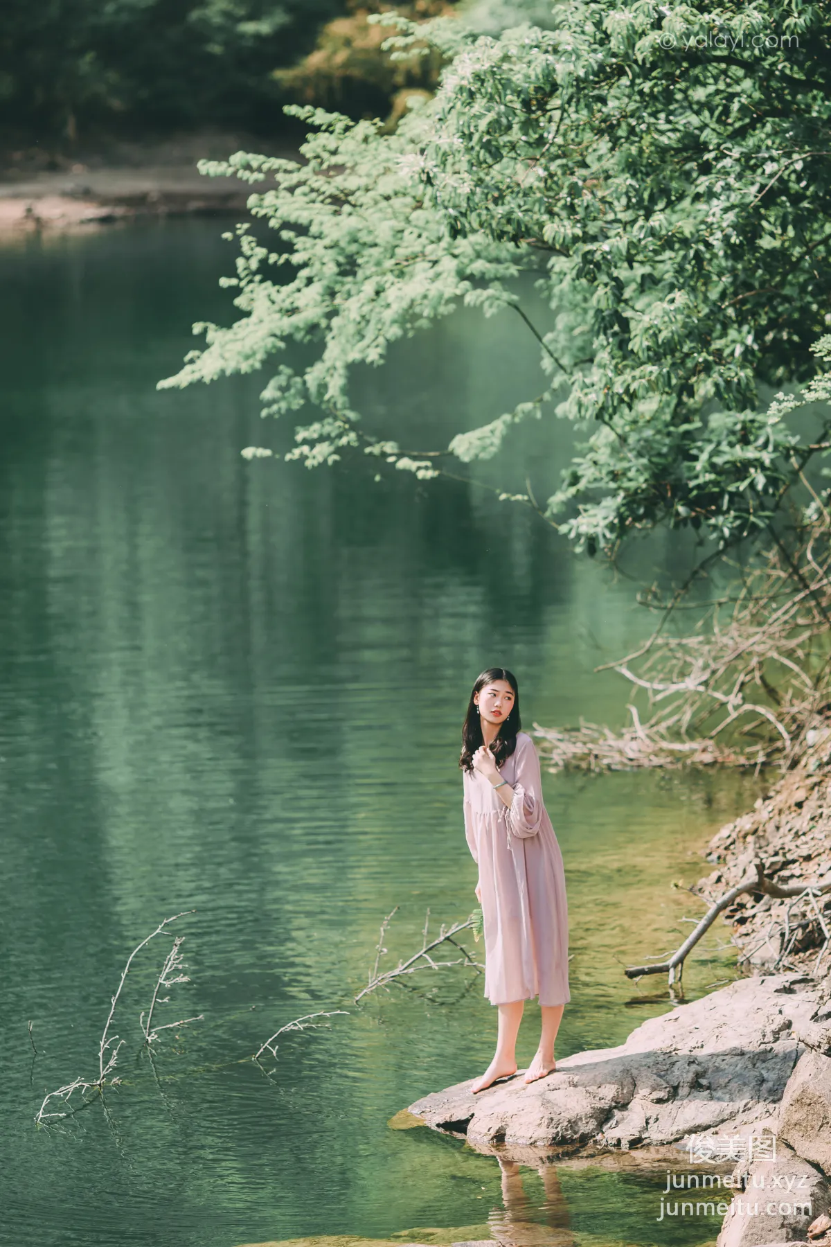 [YALAYI] 2020.06.22 Y664 He Feng, Ripples photo 48